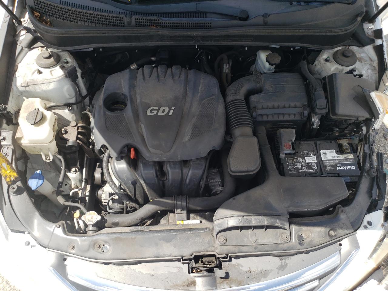 2014 Hyundai Sonata Se White vin: 5NPEC4AC6EH882363
