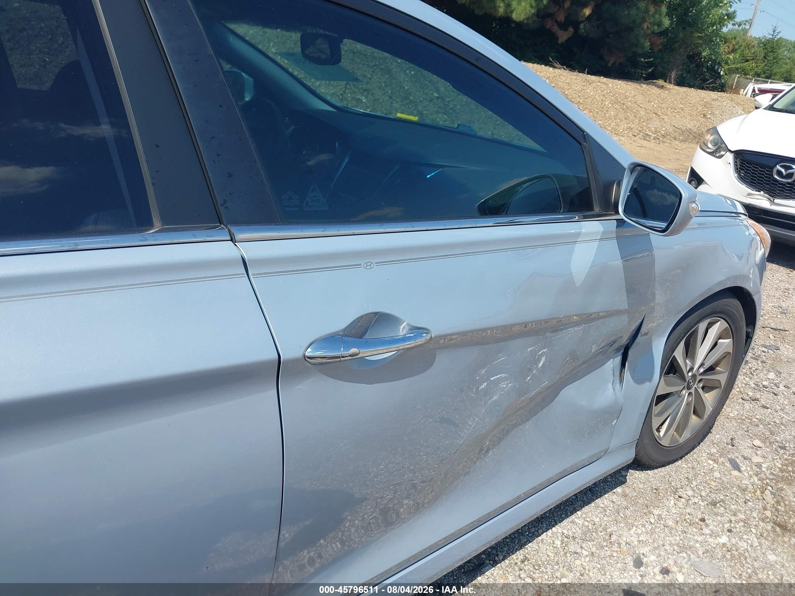 2014 Hyundai Sonata Limited Серебряный vin: 5NPEC4AC6EH885621