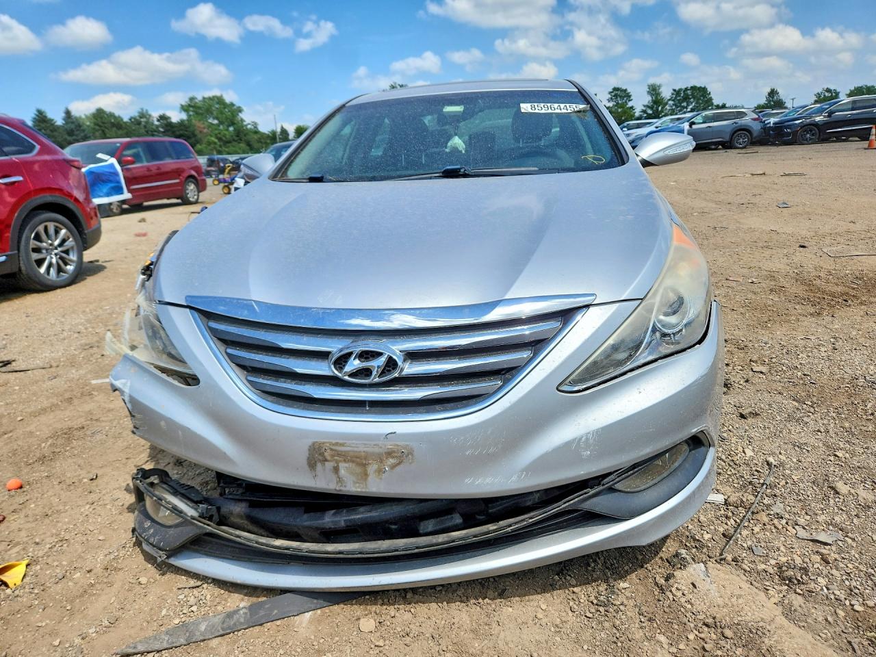 2014 Hyundai Sonata Se Silver vin: 5NPEC4AC6EH885750