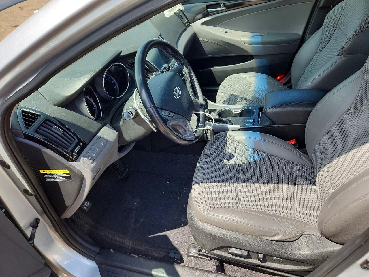 2014 Hyundai Sonata Se Silver vin: 5NPEC4AC6EH885750