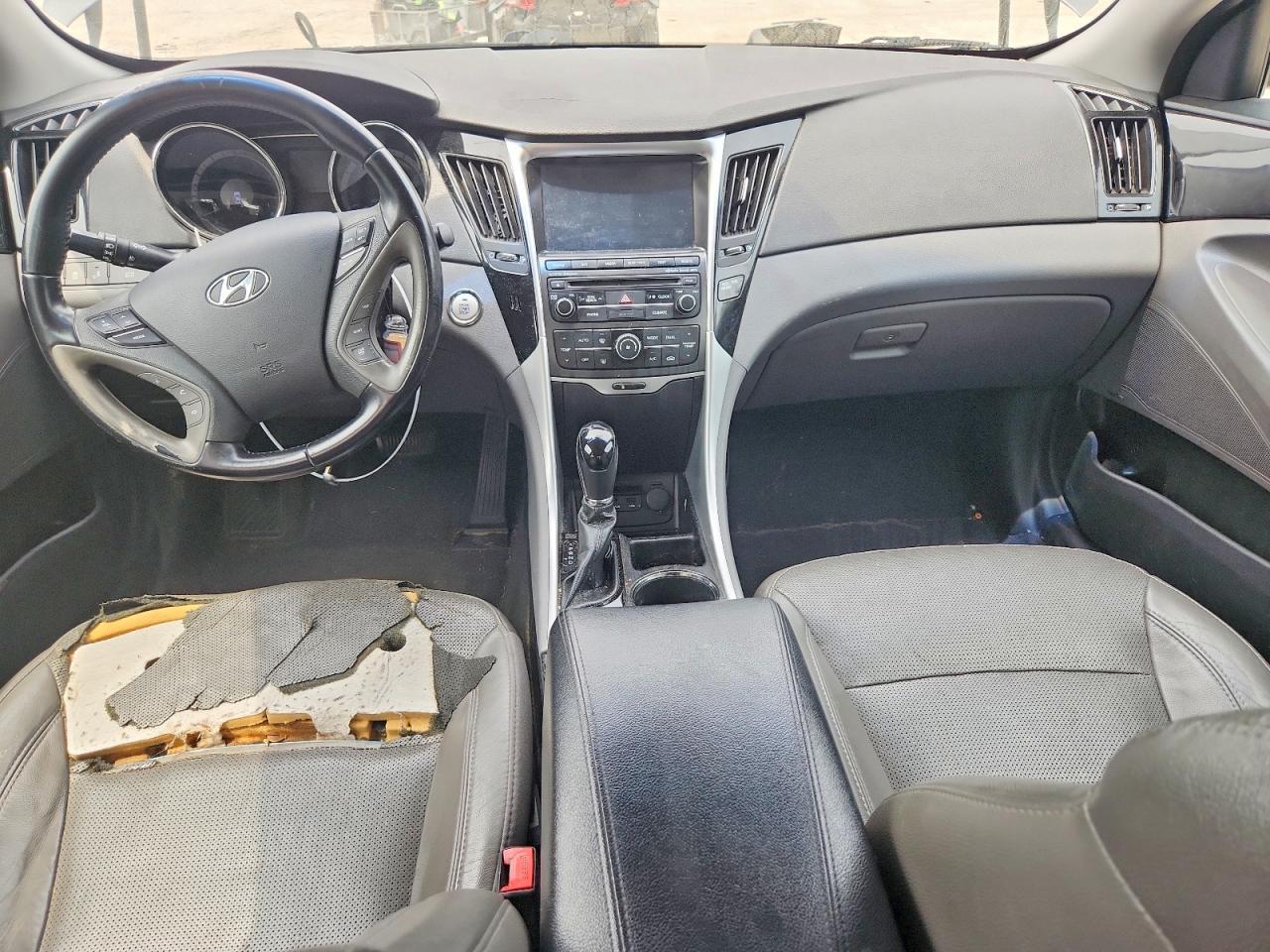 2014 Hyundai Sonata Limited Gray vin: 5NPEC4AC6EH886901