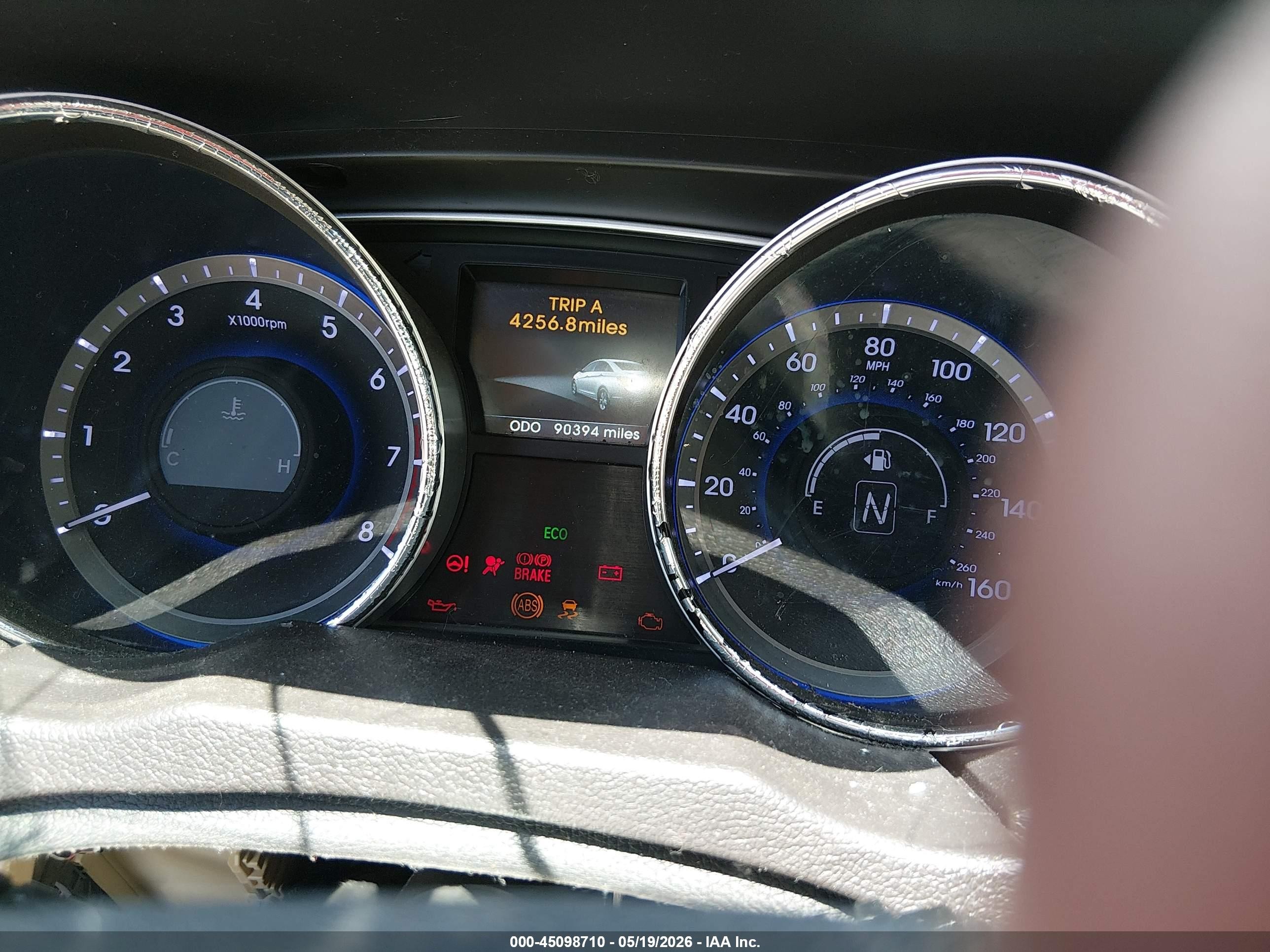 2014 Hyundai Sonata Limited White vin: 5NPEC4AC6EH929231