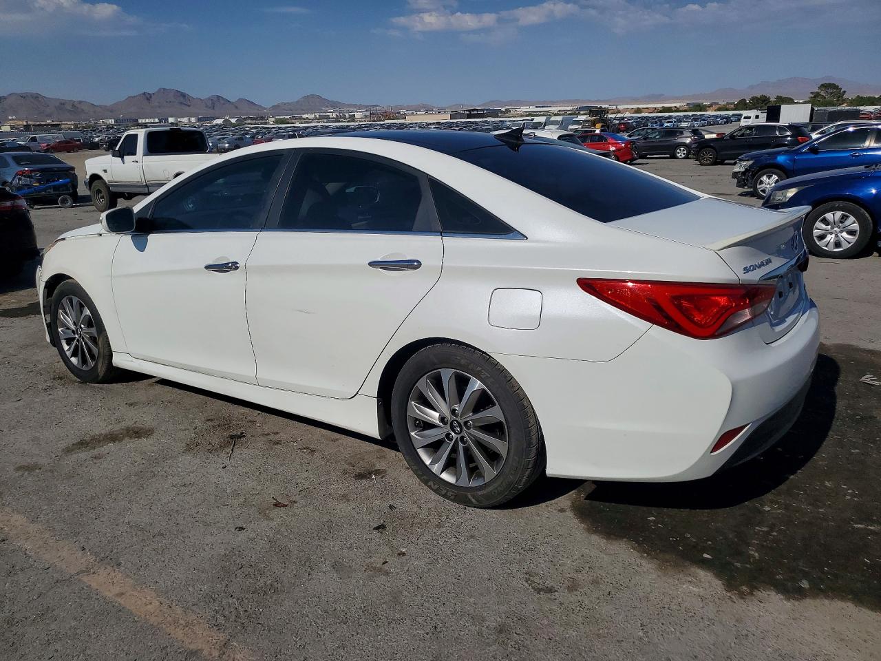 2014 Hyundai Sonata Limited Белый vin: 5NPEC4AC6EH931657