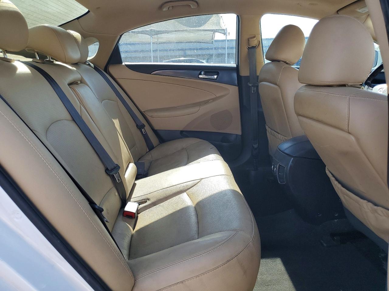 2014 Hyundai Sonata Limited Белый vin: 5NPEC4AC6EH931657