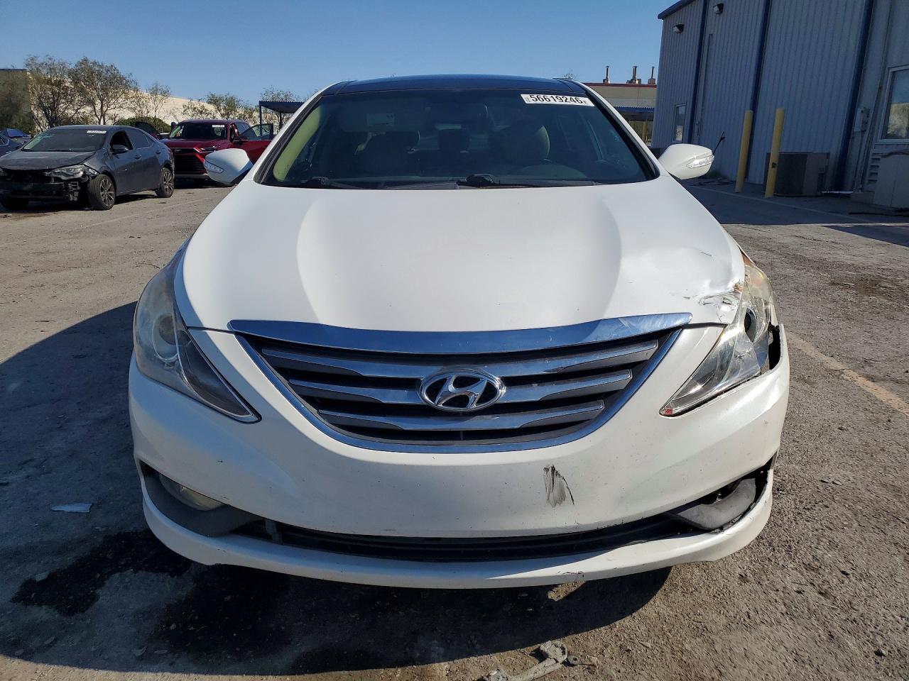 2014 Hyundai Sonata Limited Белый vin: 5NPEC4AC6EH931657