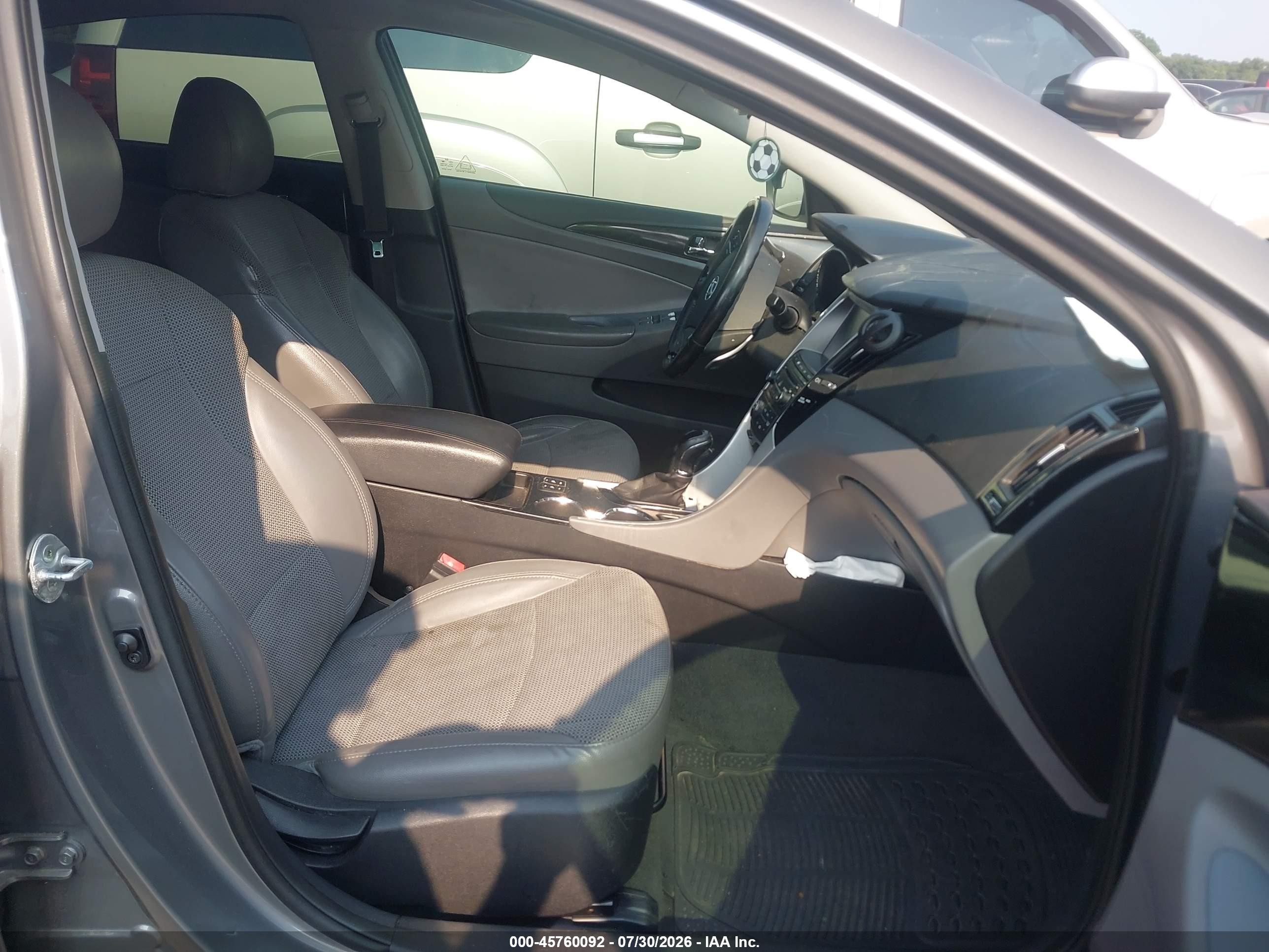 2014 Hyundai Sonata Se Gray vin: 5NPEC4AC6EH935109