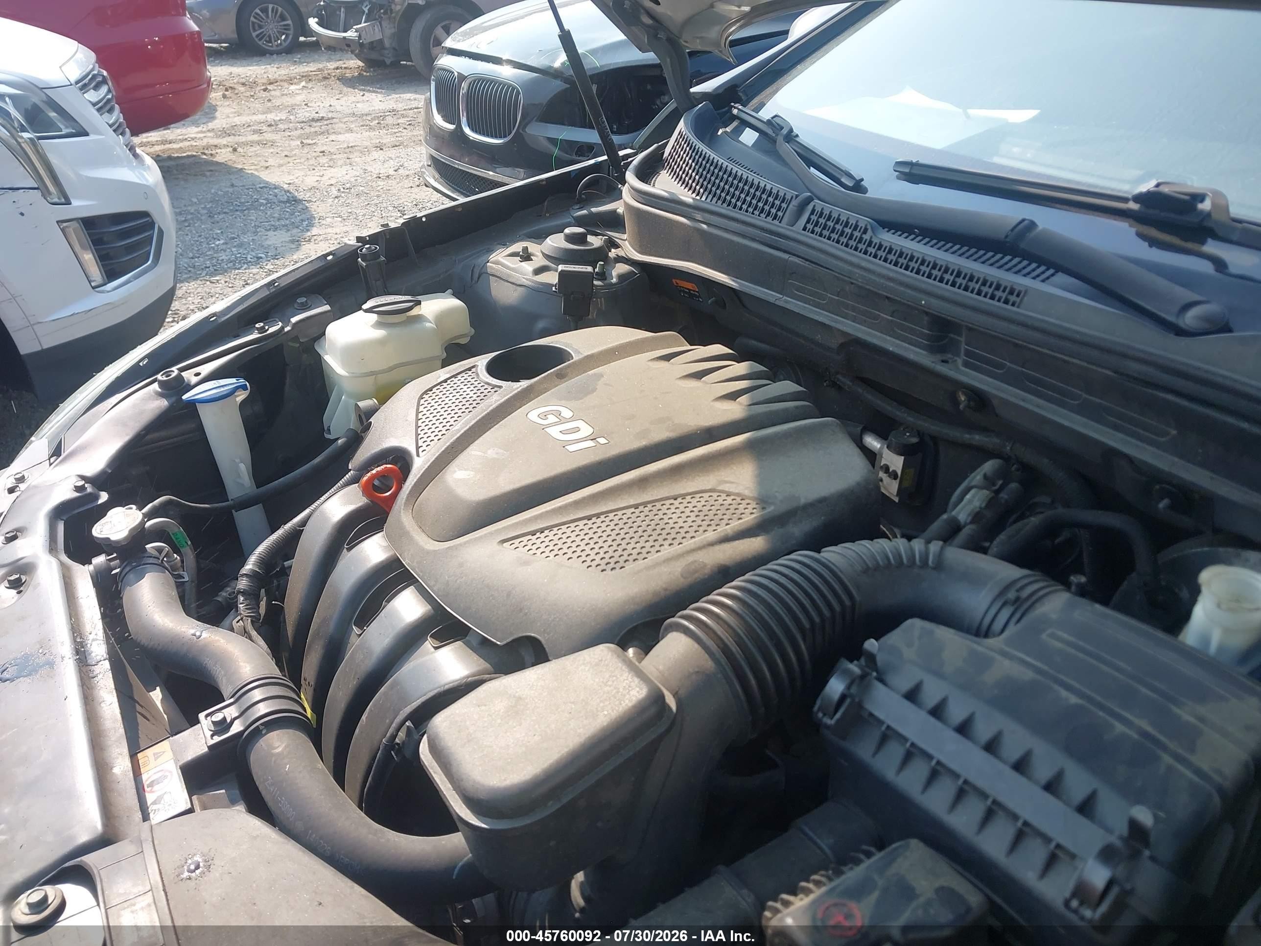 2014 Hyundai Sonata Se Gray vin: 5NPEC4AC6EH935109