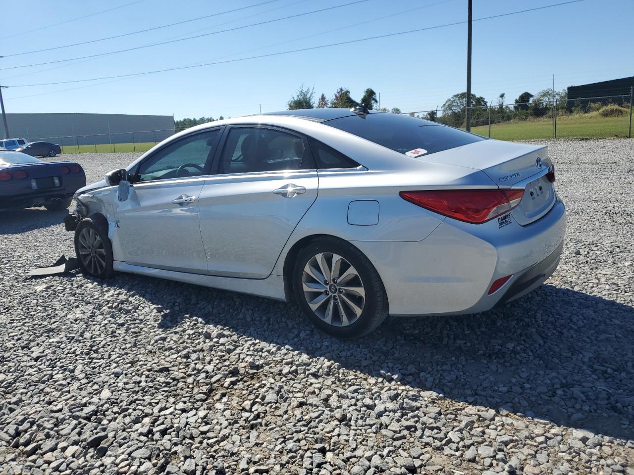 2014 Hyundai Sonata Se Silver vin: 5NPEC4AC6EH935482