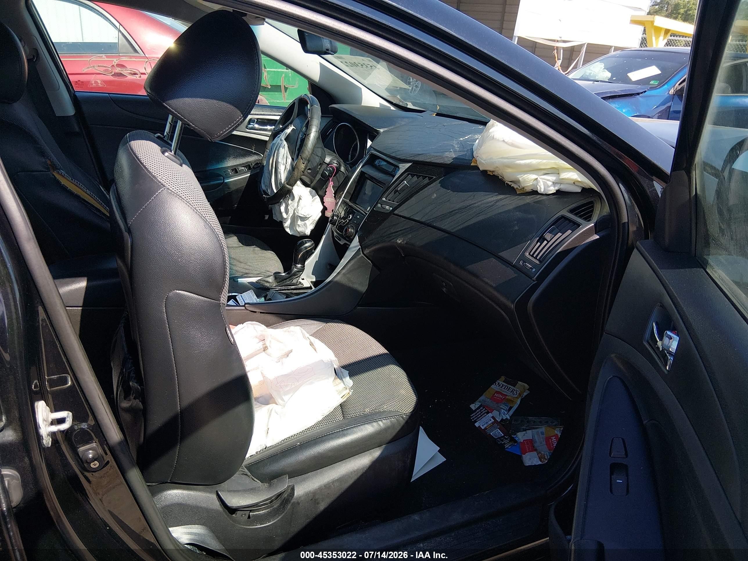 2011 Hyundai Sonata Se Black vin: 5NPEC4AC7BH003710