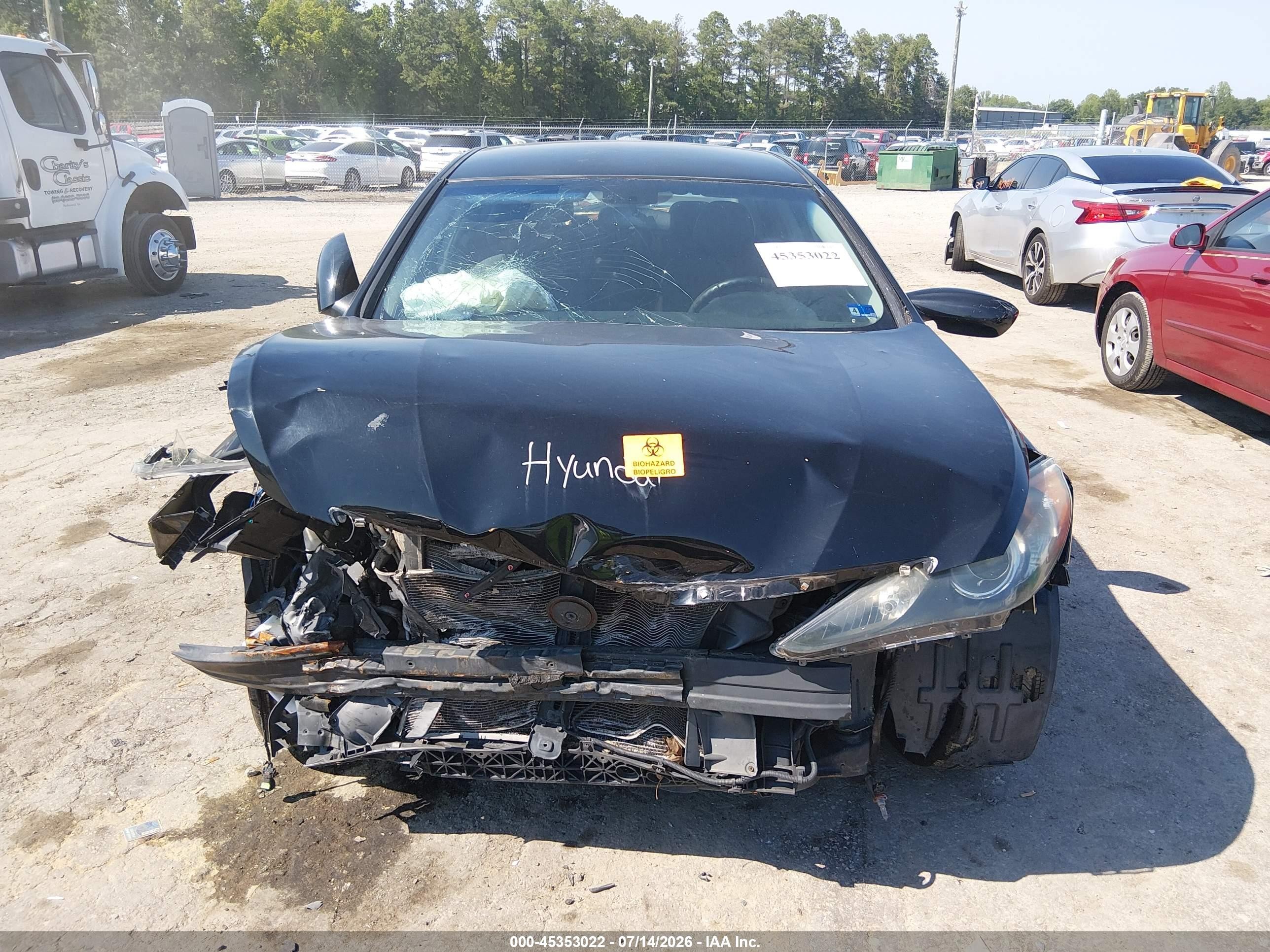 2011 Hyundai Sonata Se Black vin: 5NPEC4AC7BH003710