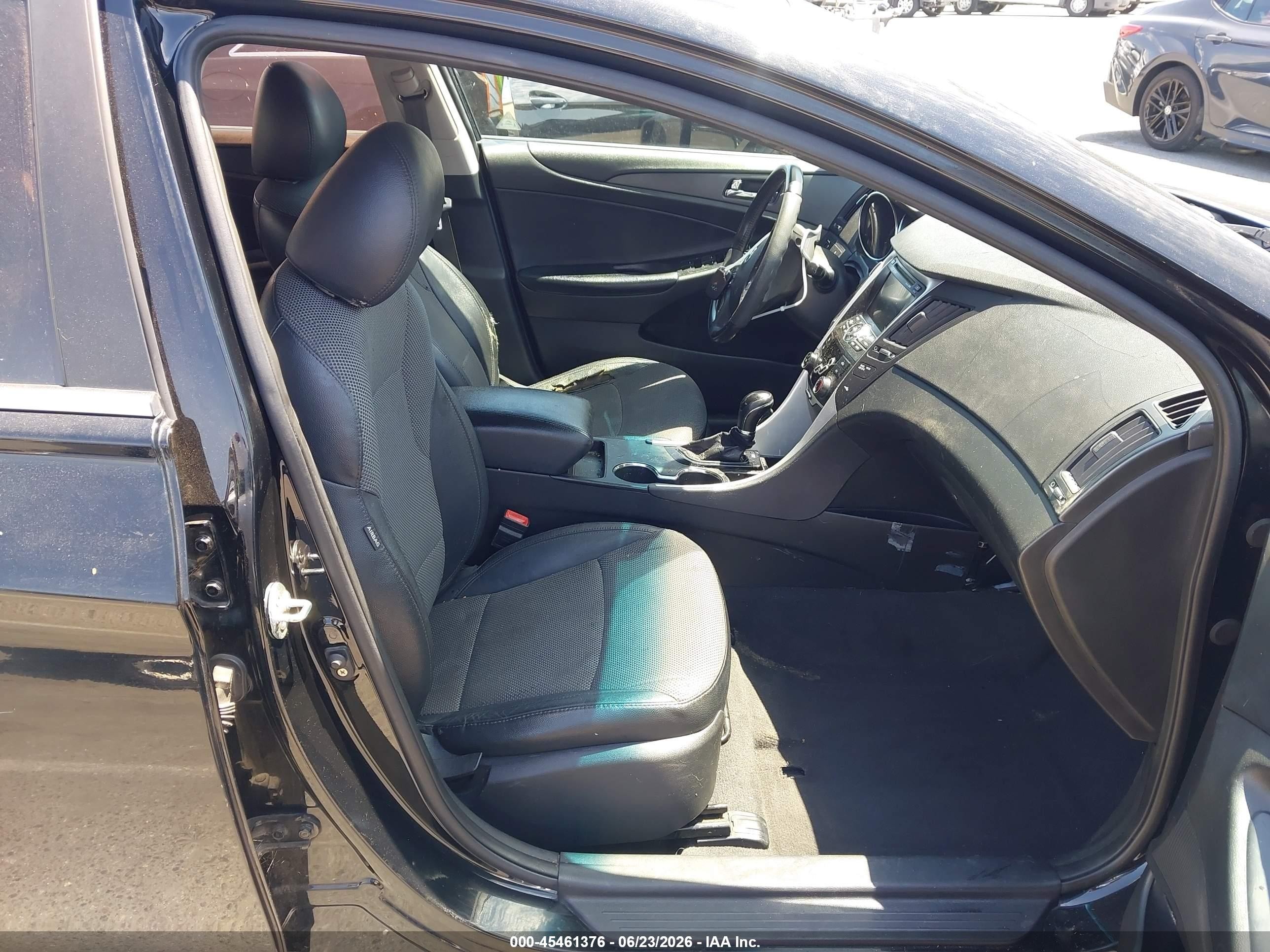 2011 Hyundai Sonata Se Black vin: 5NPEC4AC7BH063342
