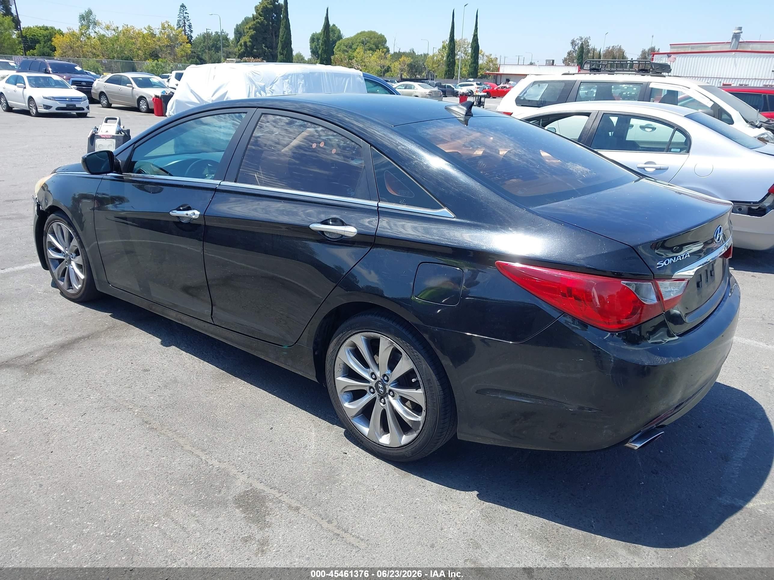 2011 Hyundai Sonata Se Black vin: 5NPEC4AC7BH063342