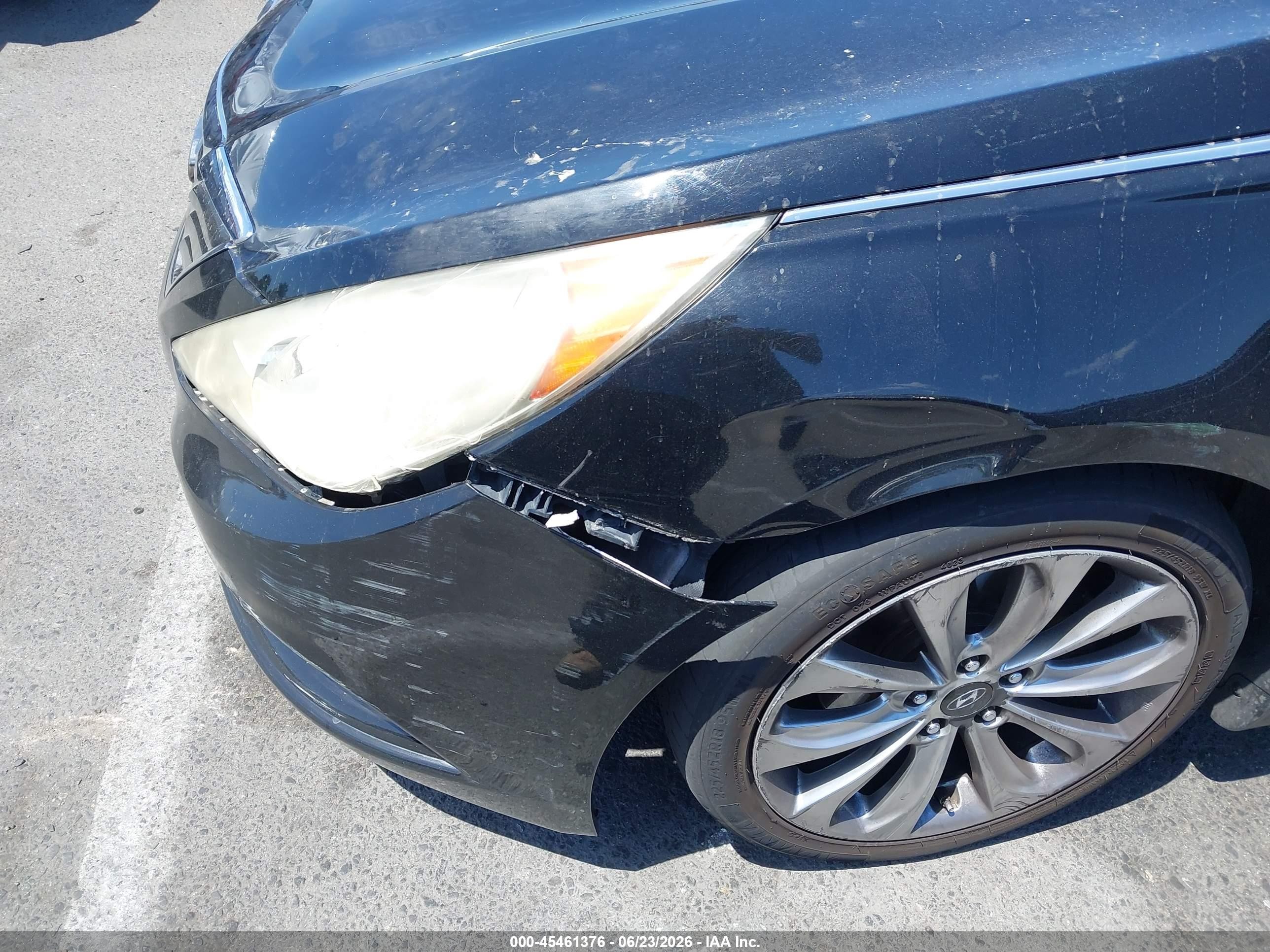 2011 Hyundai Sonata Se Black vin: 5NPEC4AC7BH063342