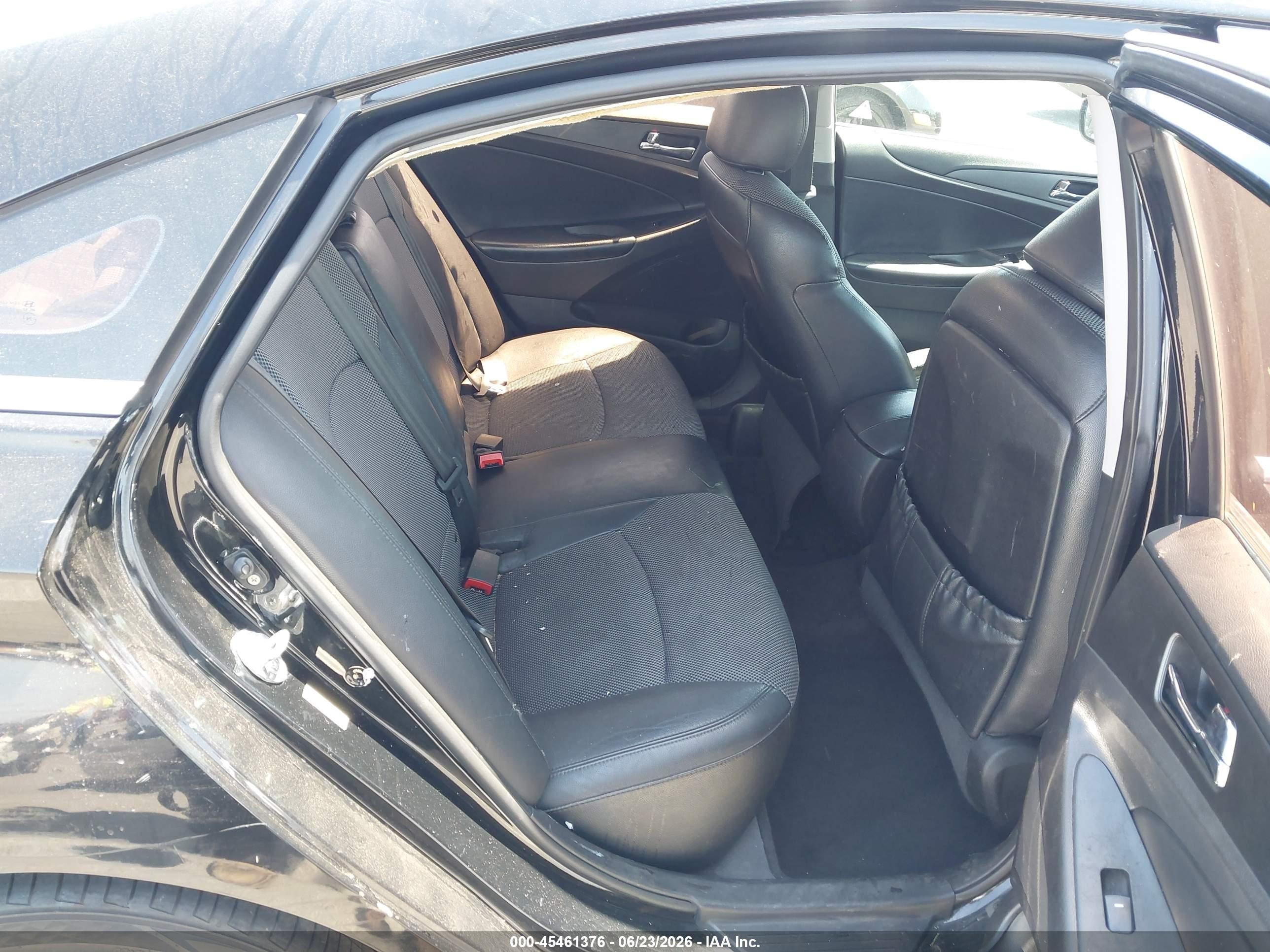 2011 Hyundai Sonata Se Black vin: 5NPEC4AC7BH063342