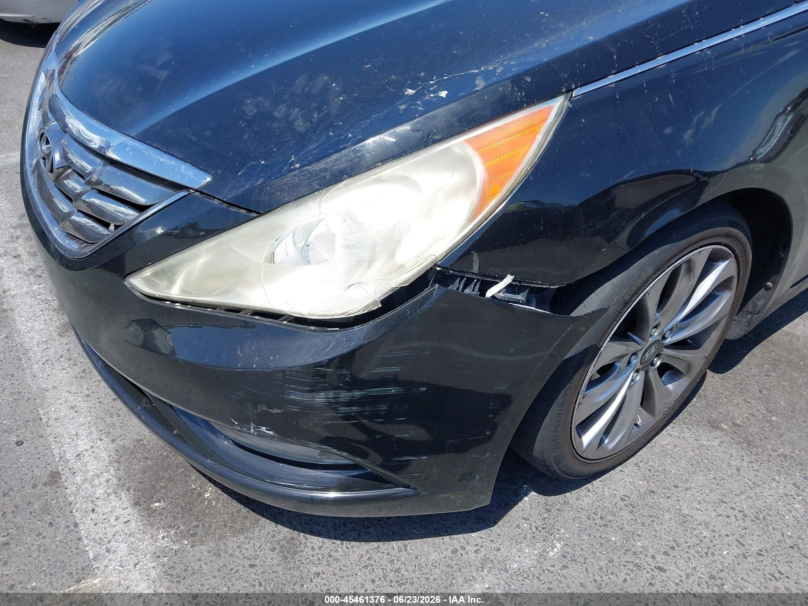 2011 Hyundai Sonata Se Black vin: 5NPEC4AC7BH063342