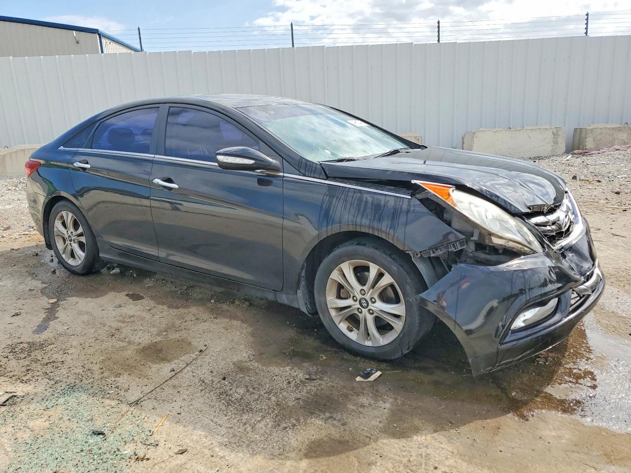 2011 Hyundai Sonata Limited Black vin: 5NPEC4AC7BH107758