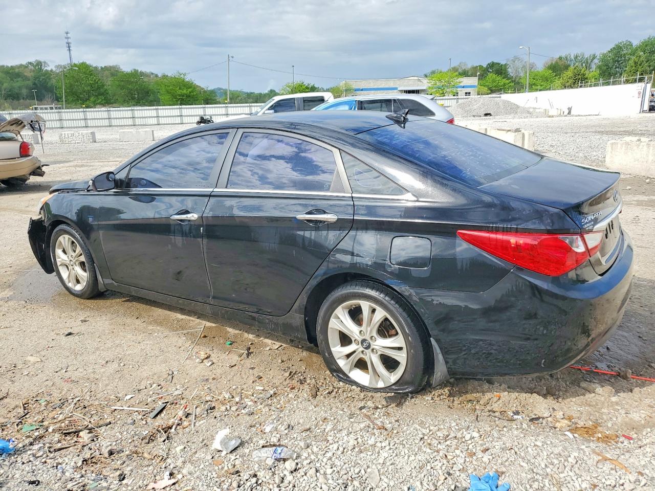2011 Hyundai Sonata Limited Black vin: 5NPEC4AC7BH107758