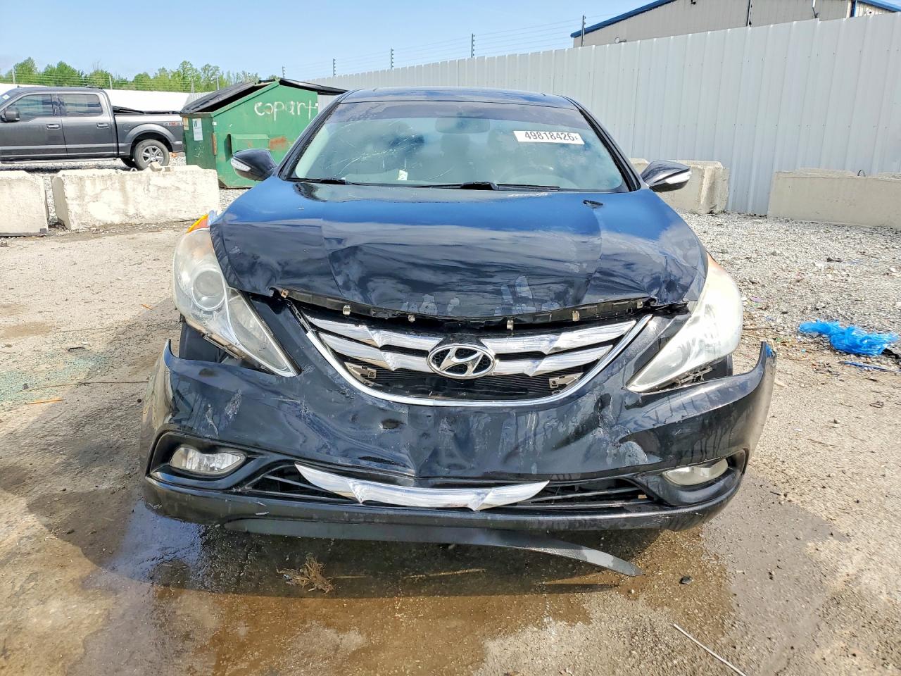 2011 Hyundai Sonata Limited Black vin: 5NPEC4AC7BH107758