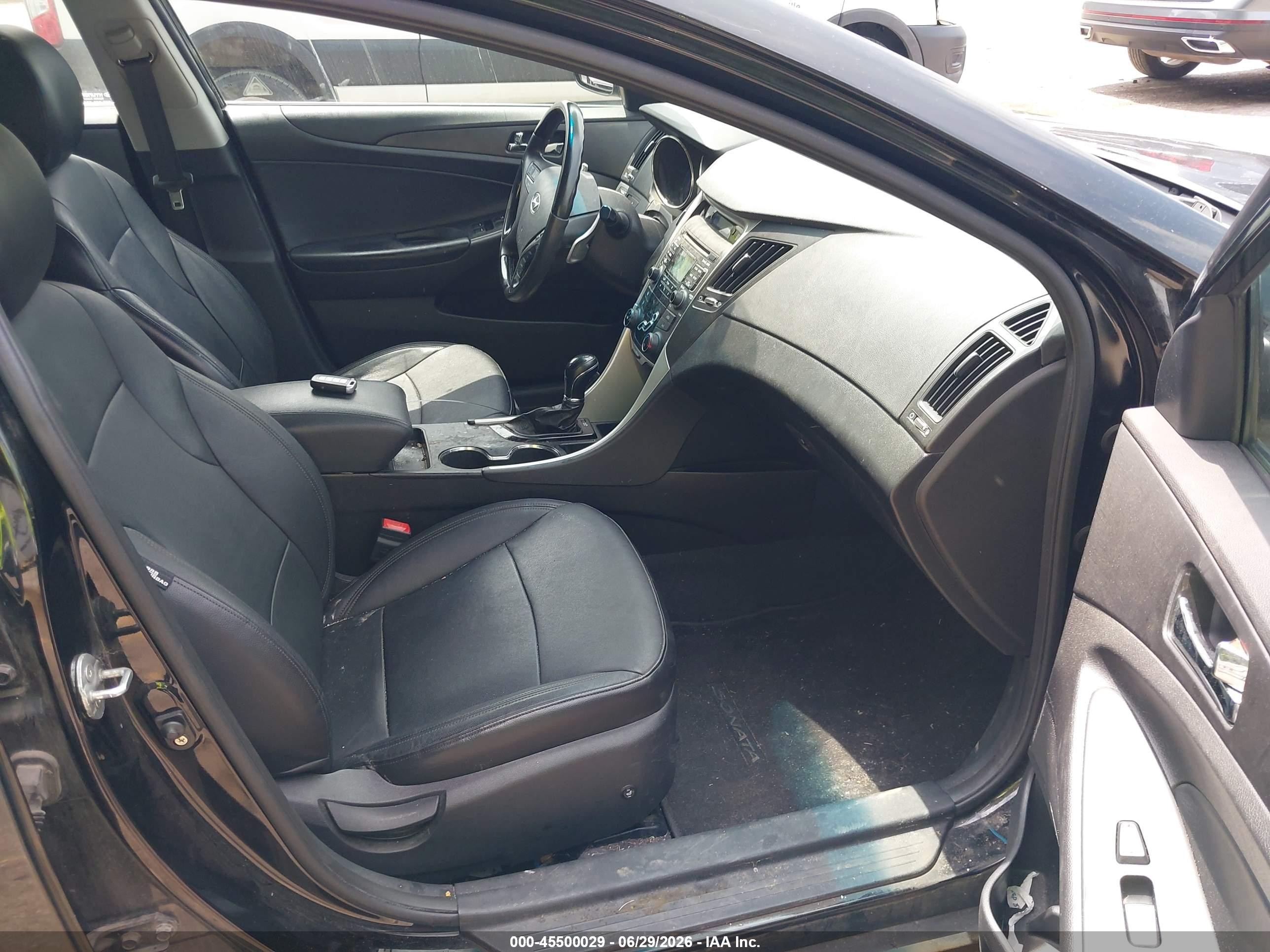 2011 Hyundai Sonata Se Black vin: 5NPEC4AC7BH172397