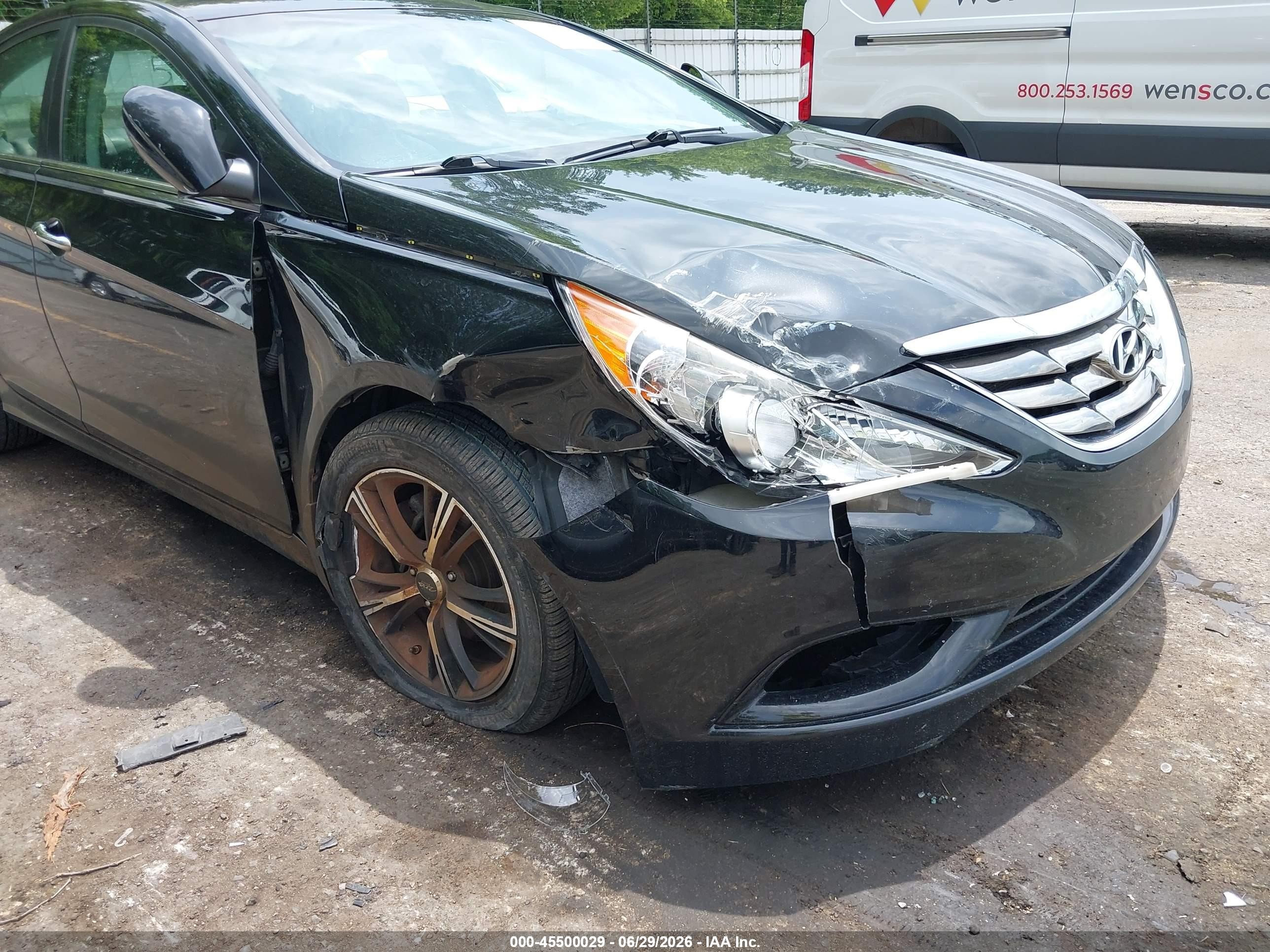 2011 Hyundai Sonata Se Black vin: 5NPEC4AC7BH172397