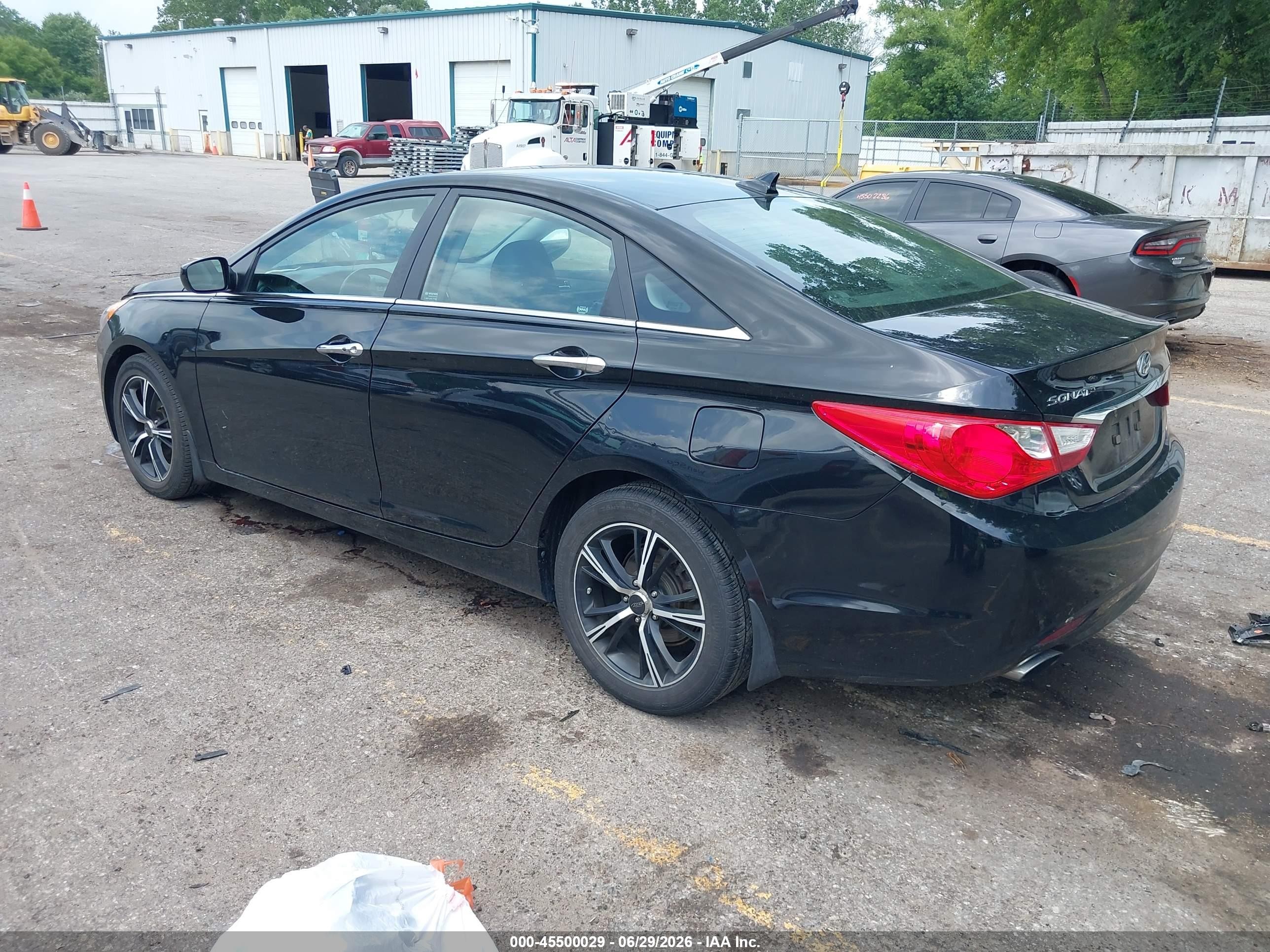 2011 Hyundai Sonata Se Black vin: 5NPEC4AC7BH172397