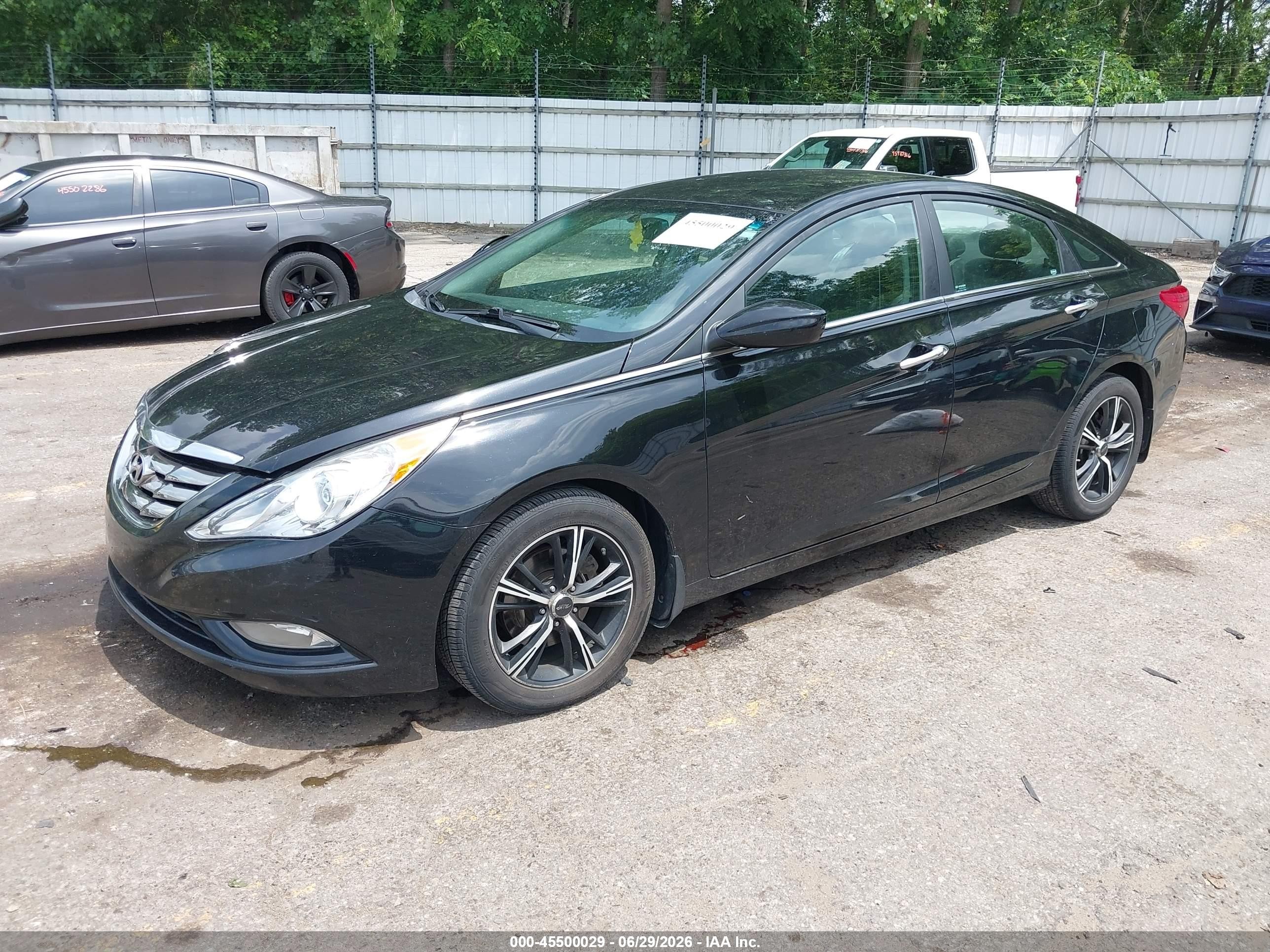 2011 Hyundai Sonata Se Black vin: 5NPEC4AC7BH172397