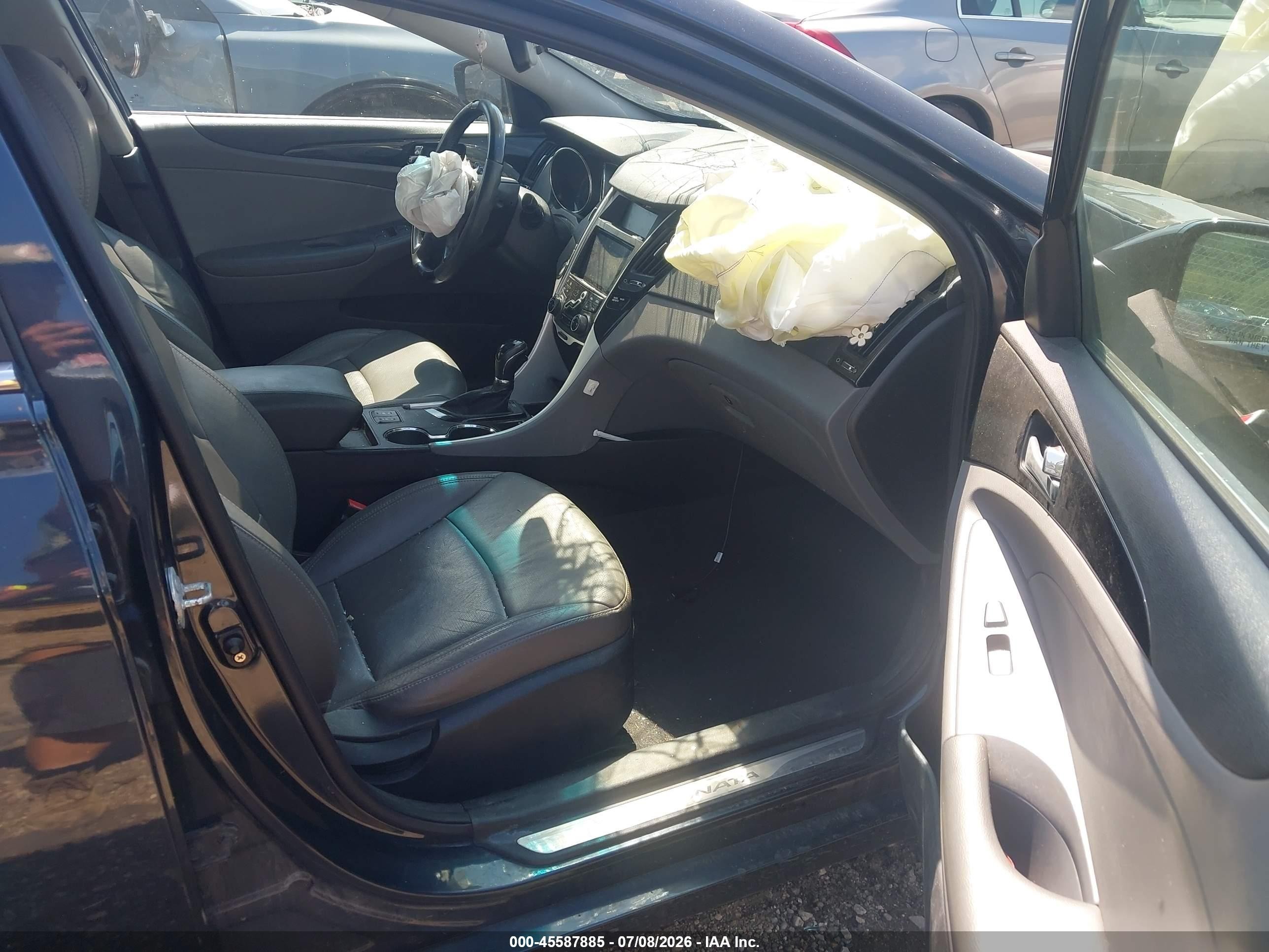 2011 Hyundai Sonata Limited Blue vin: 5NPEC4AC7BH190320