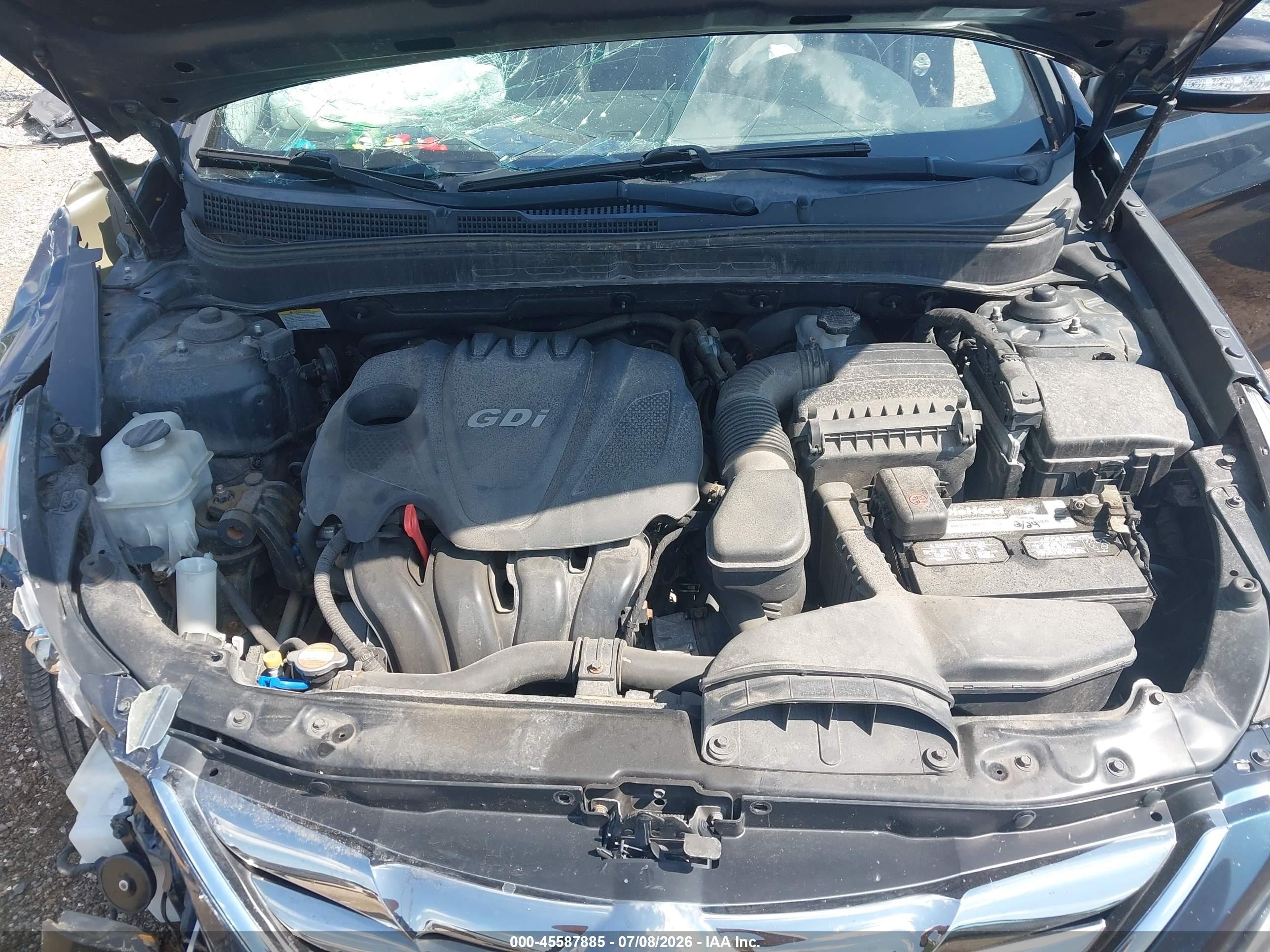 2011 Hyundai Sonata Limited Blue vin: 5NPEC4AC7BH190320