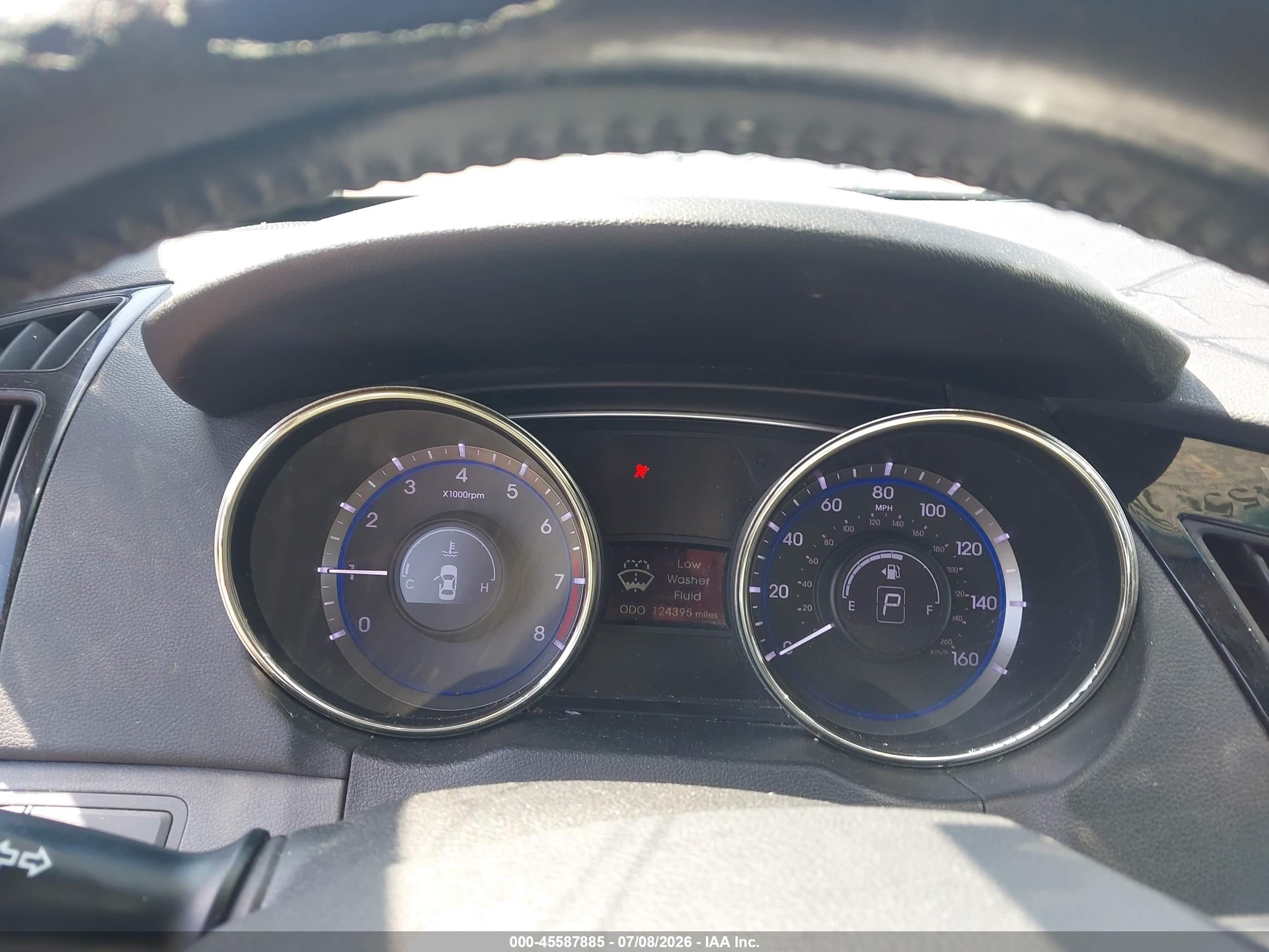 2011 Hyundai Sonata Limited Blue vin: 5NPEC4AC7BH190320