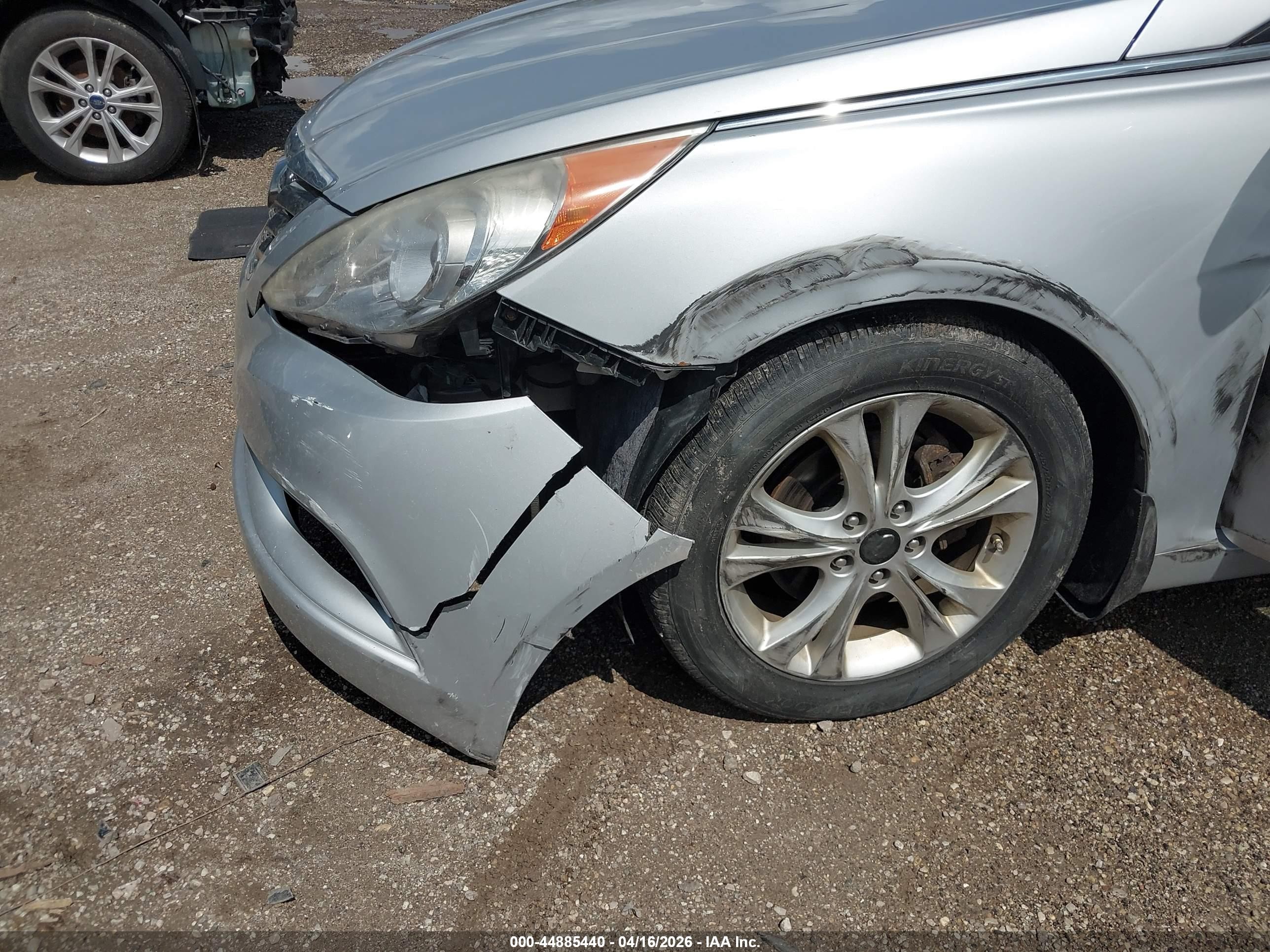2011 Hyundai Sonata Ltd Серебряный vin: 5NPEC4AC7BH190656