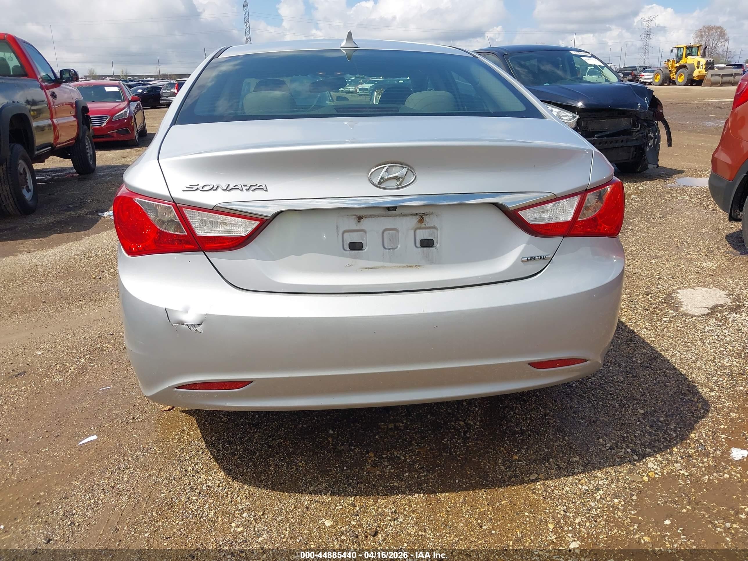2011 Hyundai Sonata Ltd Серебряный vin: 5NPEC4AC7BH190656