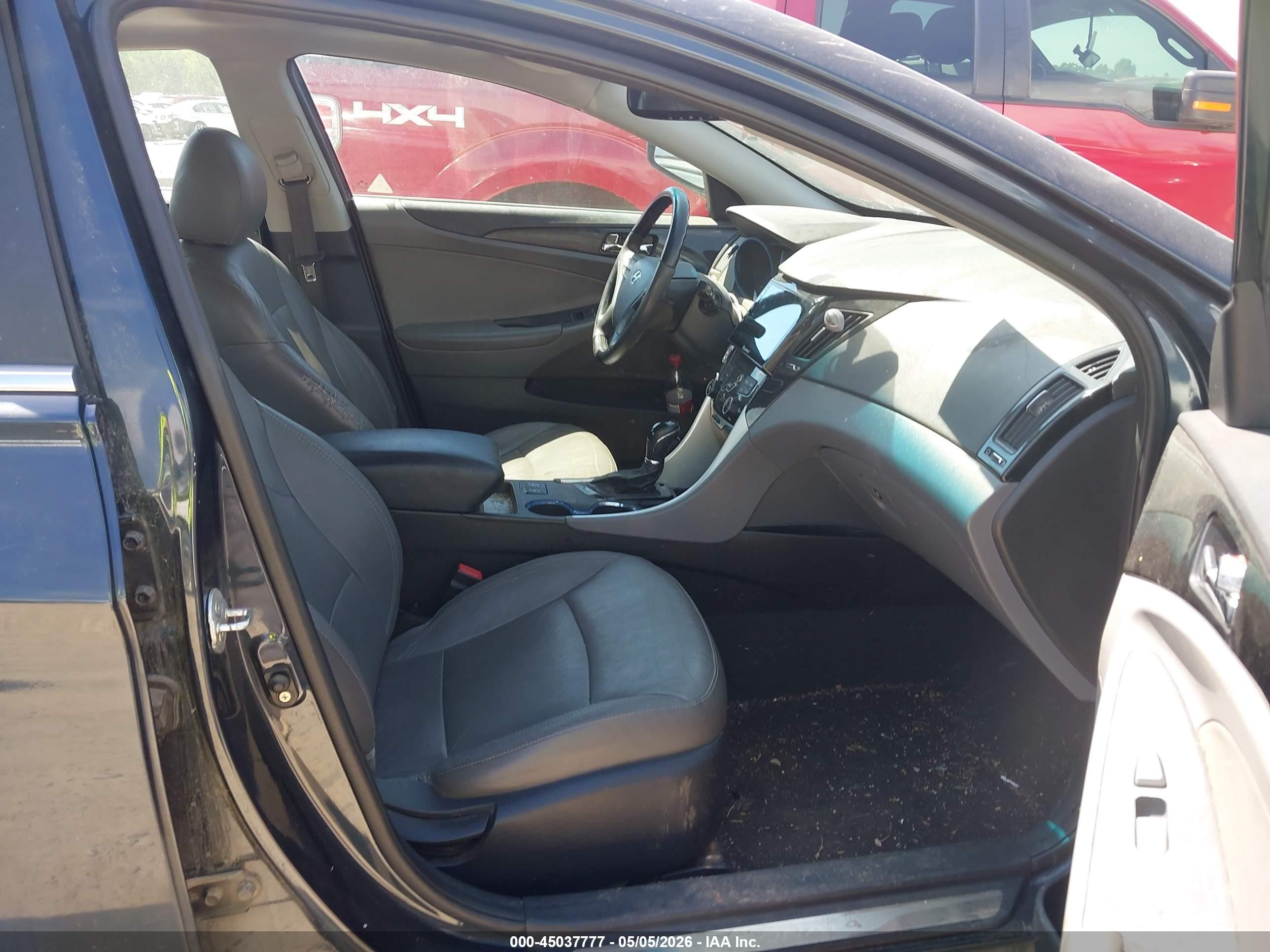 2011 Hyundai Sonata Limited Dark Blue vin: 5NPEC4AC7BH235255