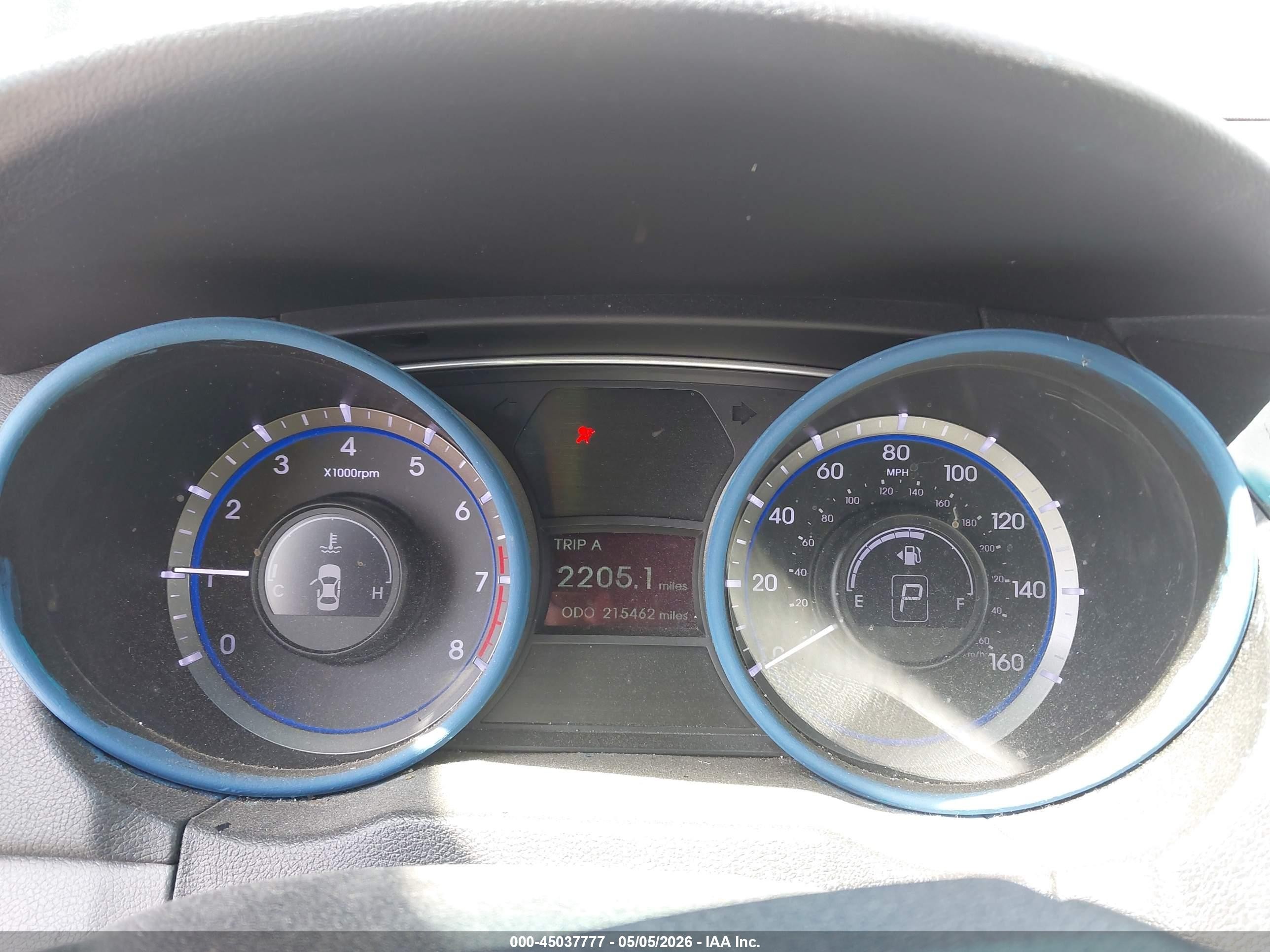 2011 Hyundai Sonata Limited Dark Blue vin: 5NPEC4AC7BH235255