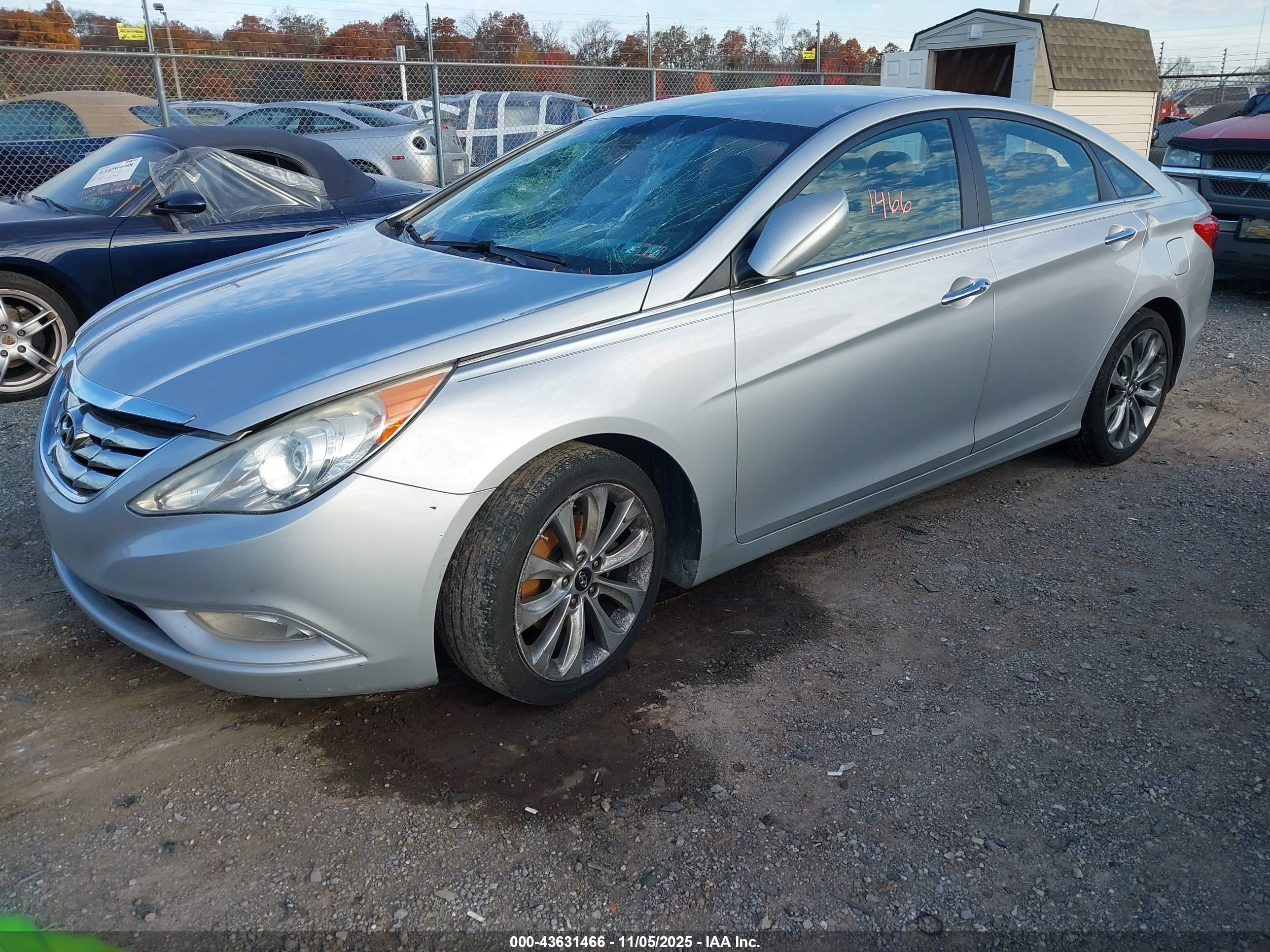 2011 Hyundai Sonata Se Silver vin: 5NPEC4AC7BH238513