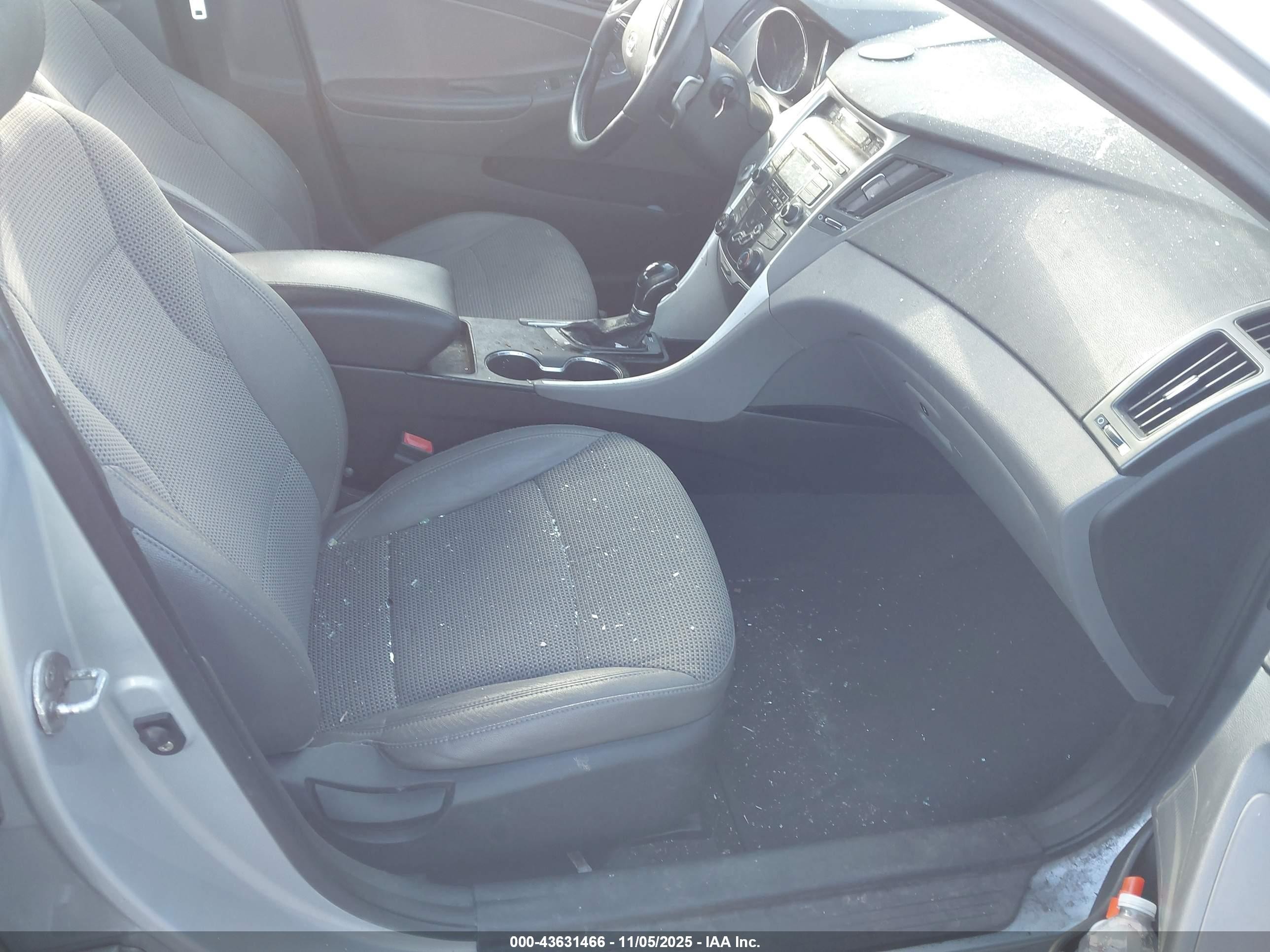 2011 Hyundai Sonata Se Silver vin: 5NPEC4AC7BH238513