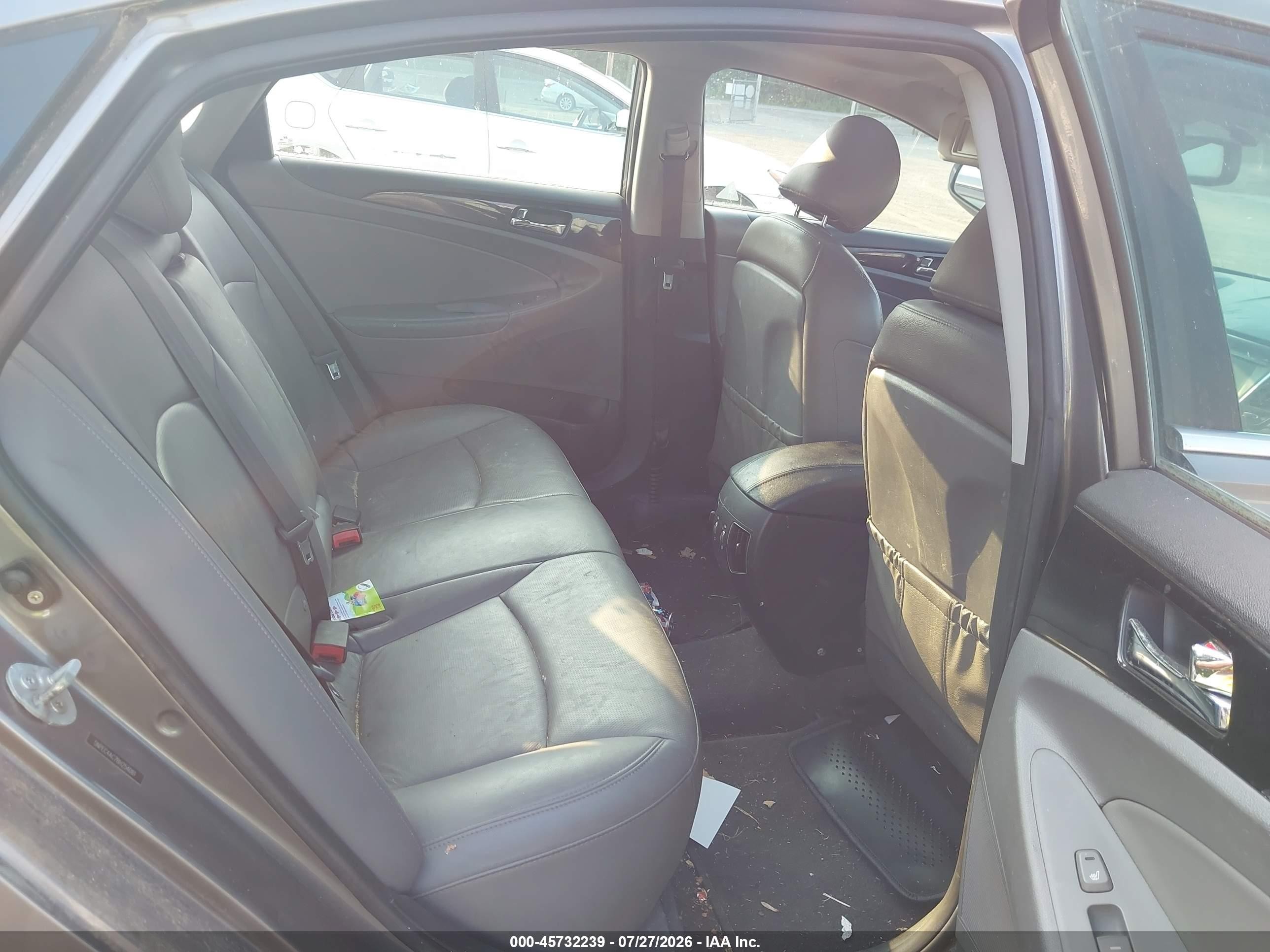 2011 Hyundai Sonata Limited Gray vin: 5NPEC4AC7BH254081