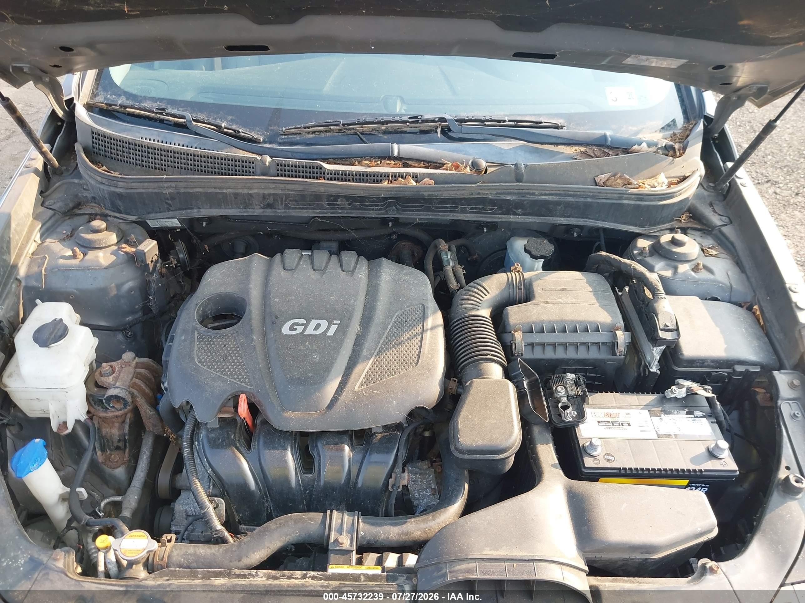 2011 Hyundai Sonata Limited Gray vin: 5NPEC4AC7BH254081