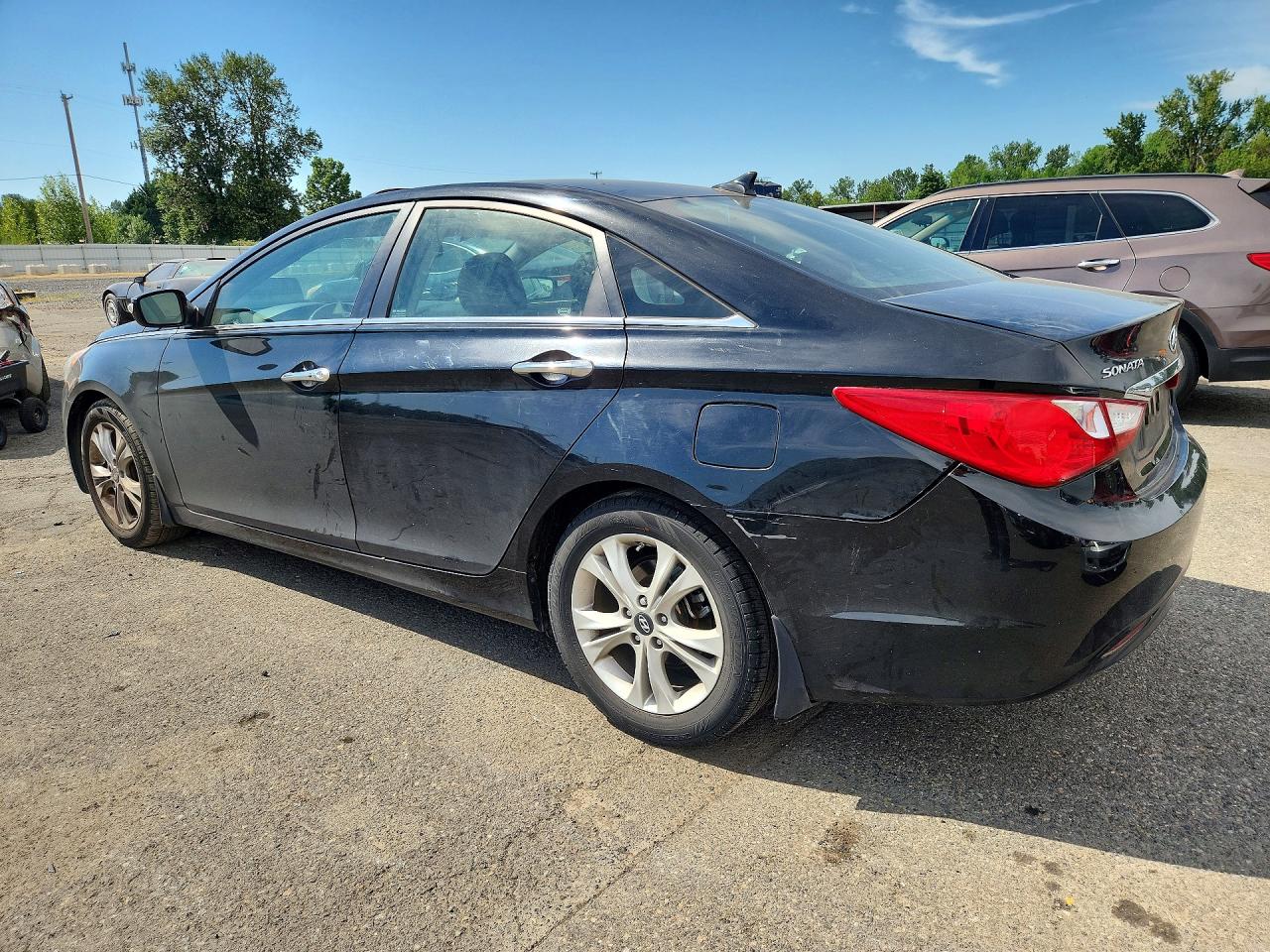 2011 Hyundai Sonata Limited Black vin: 5NPEC4AC7BH276114