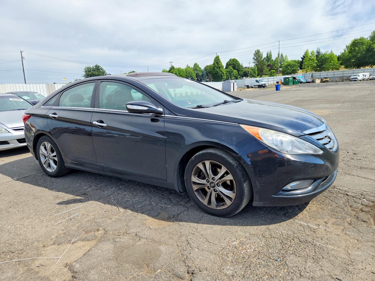 2011 Hyundai Sonata Limited Black vin: 5NPEC4AC7BH276114