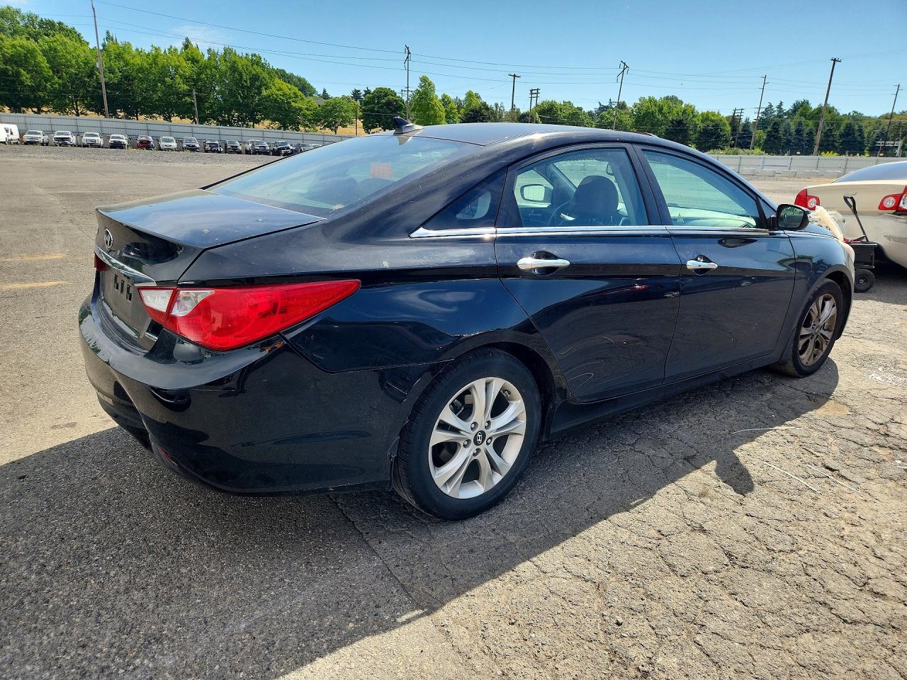 2011 Hyundai Sonata Limited Black vin: 5NPEC4AC7BH276114