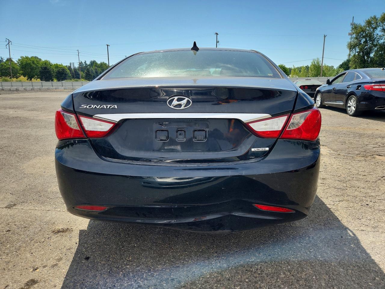 2011 Hyundai Sonata Limited Black vin: 5NPEC4AC7BH276114