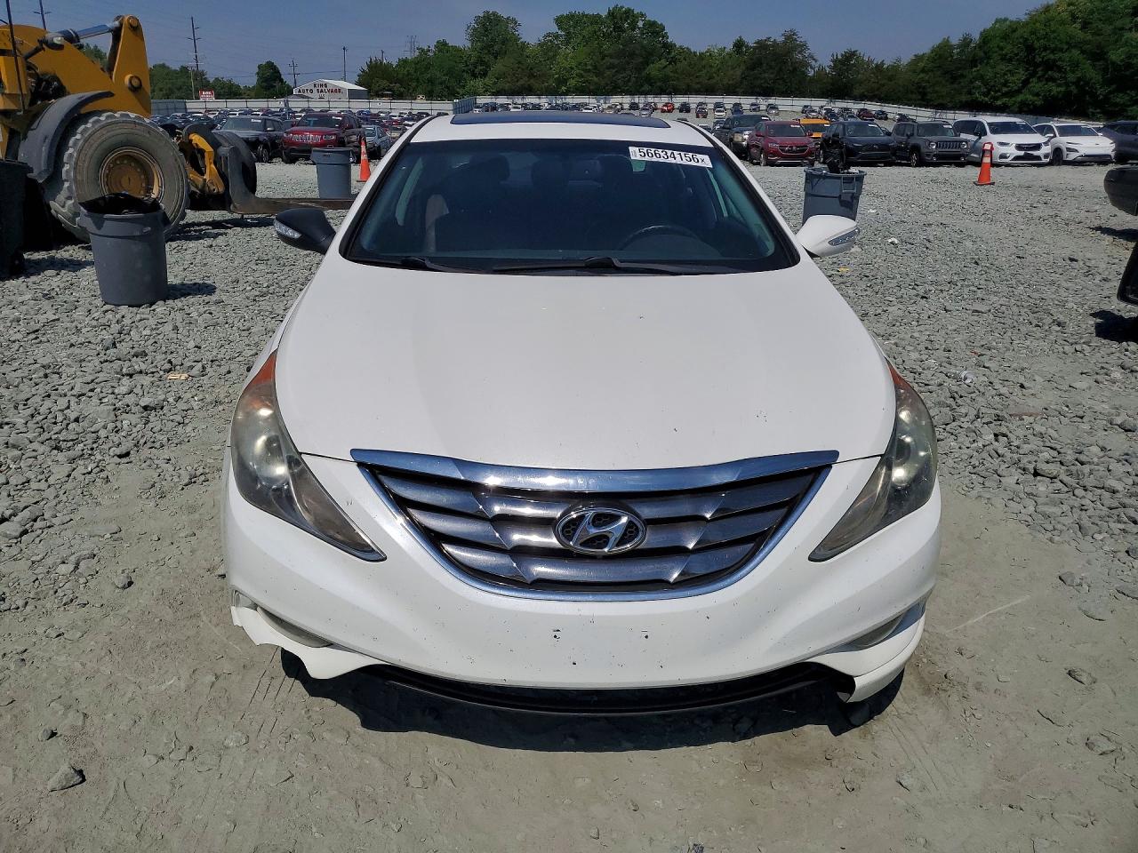 2011 Hyundai Sonata Limited White vin: 5NPEC4AC7BH276291