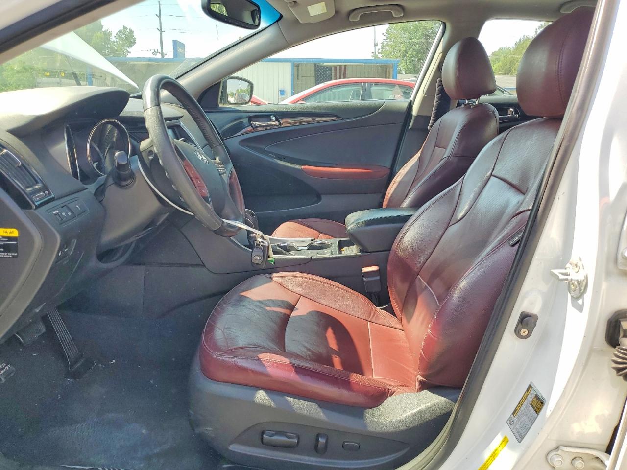 2011 Hyundai Sonata Limited White vin: 5NPEC4AC7BH276291