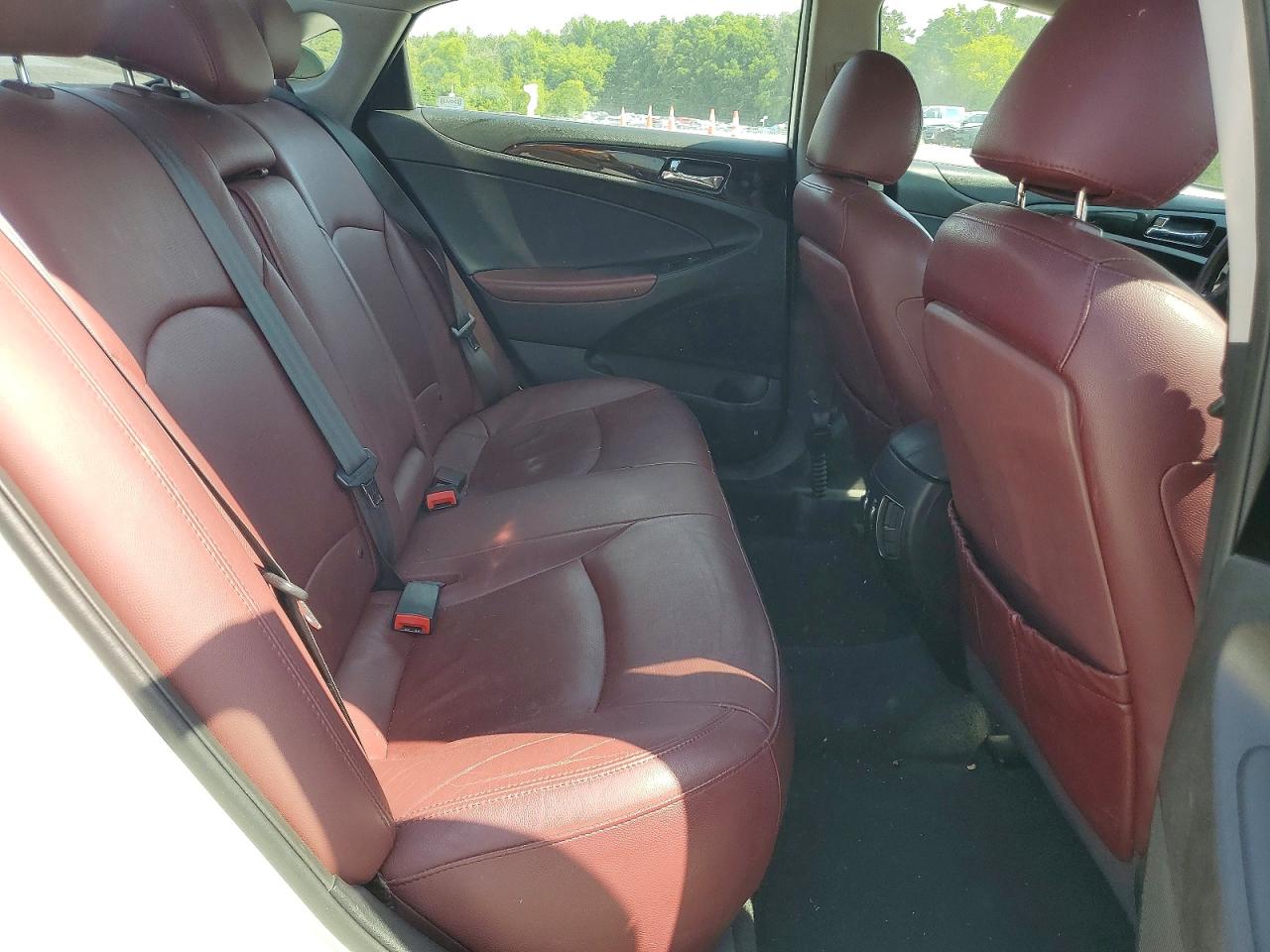 2011 Hyundai Sonata Limited White vin: 5NPEC4AC7BH276291