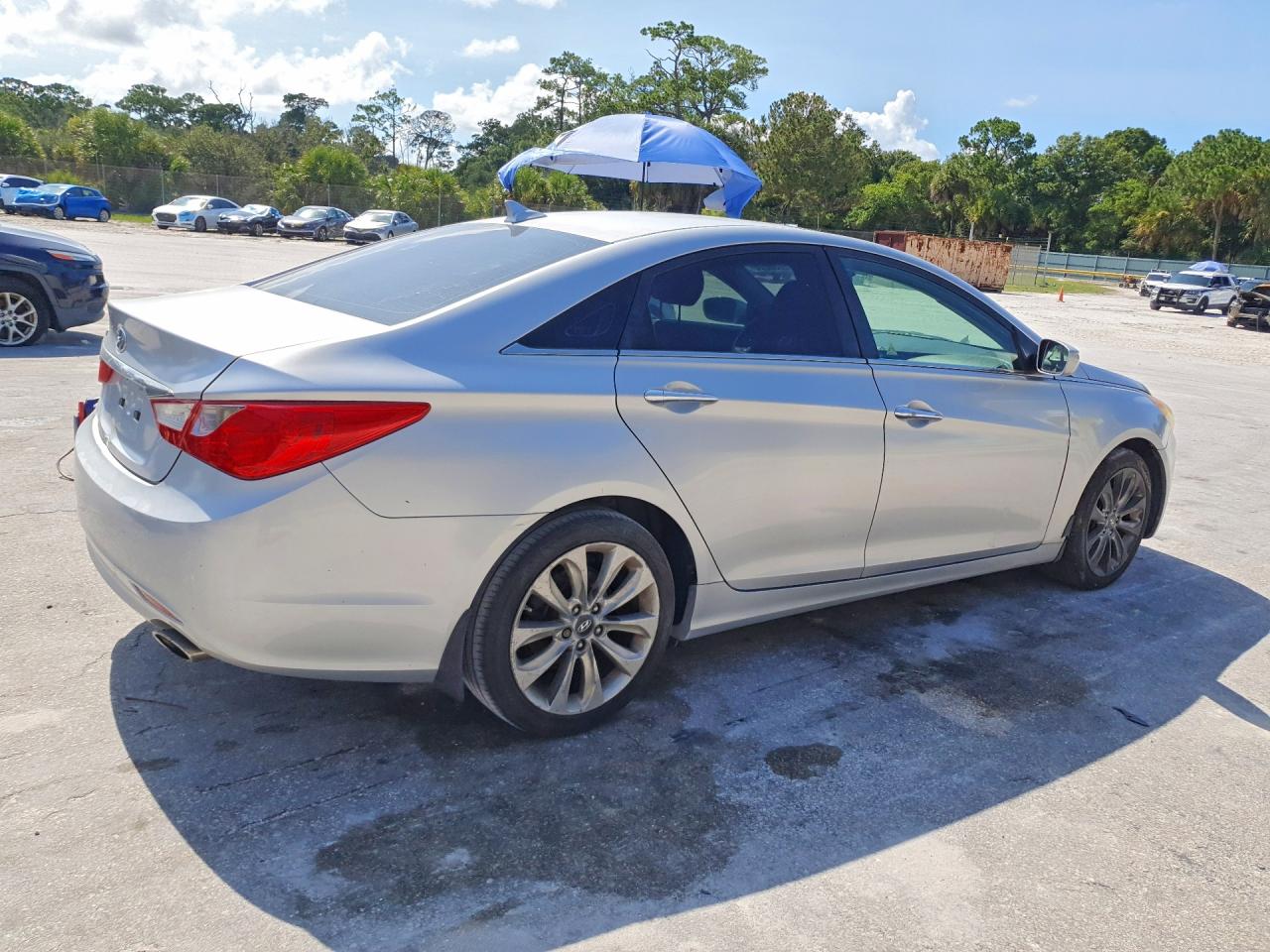 2011 Hyundai Sonata Se Silver vin: 5NPEC4AC7BH277778