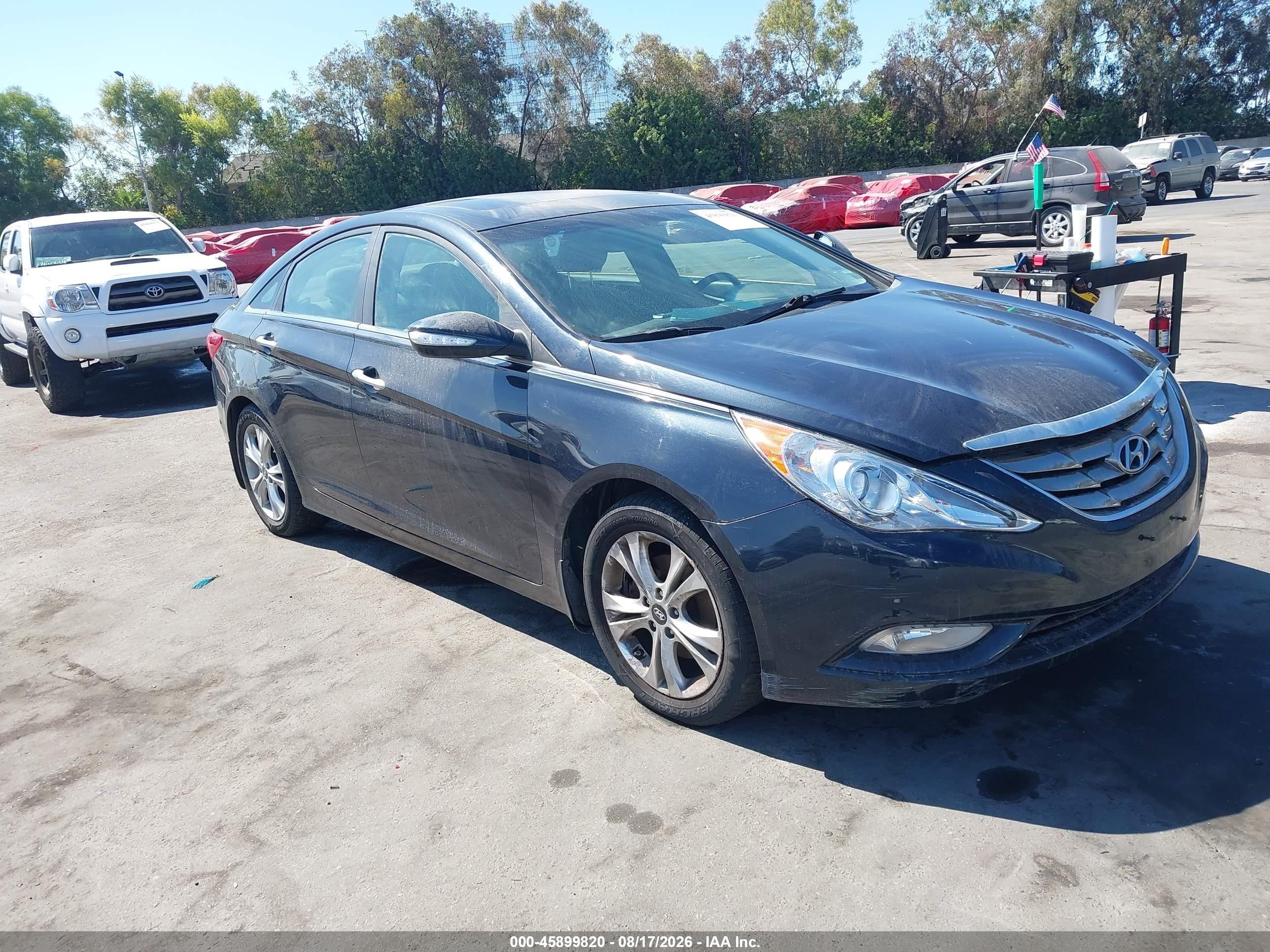 2011 Hyundai Sonata Limited Black vin: 5NPEC4AC7BH279594