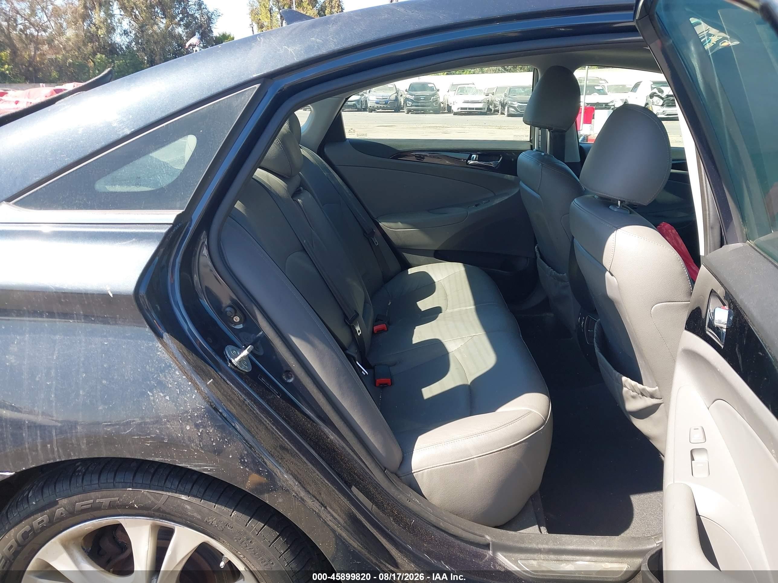 2011 Hyundai Sonata Limited Black vin: 5NPEC4AC7BH279594
