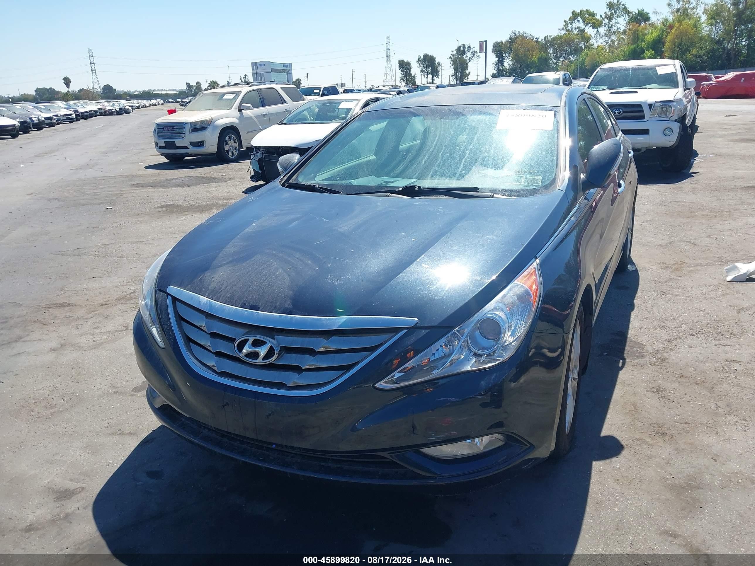 2011 Hyundai Sonata Limited Black vin: 5NPEC4AC7BH279594