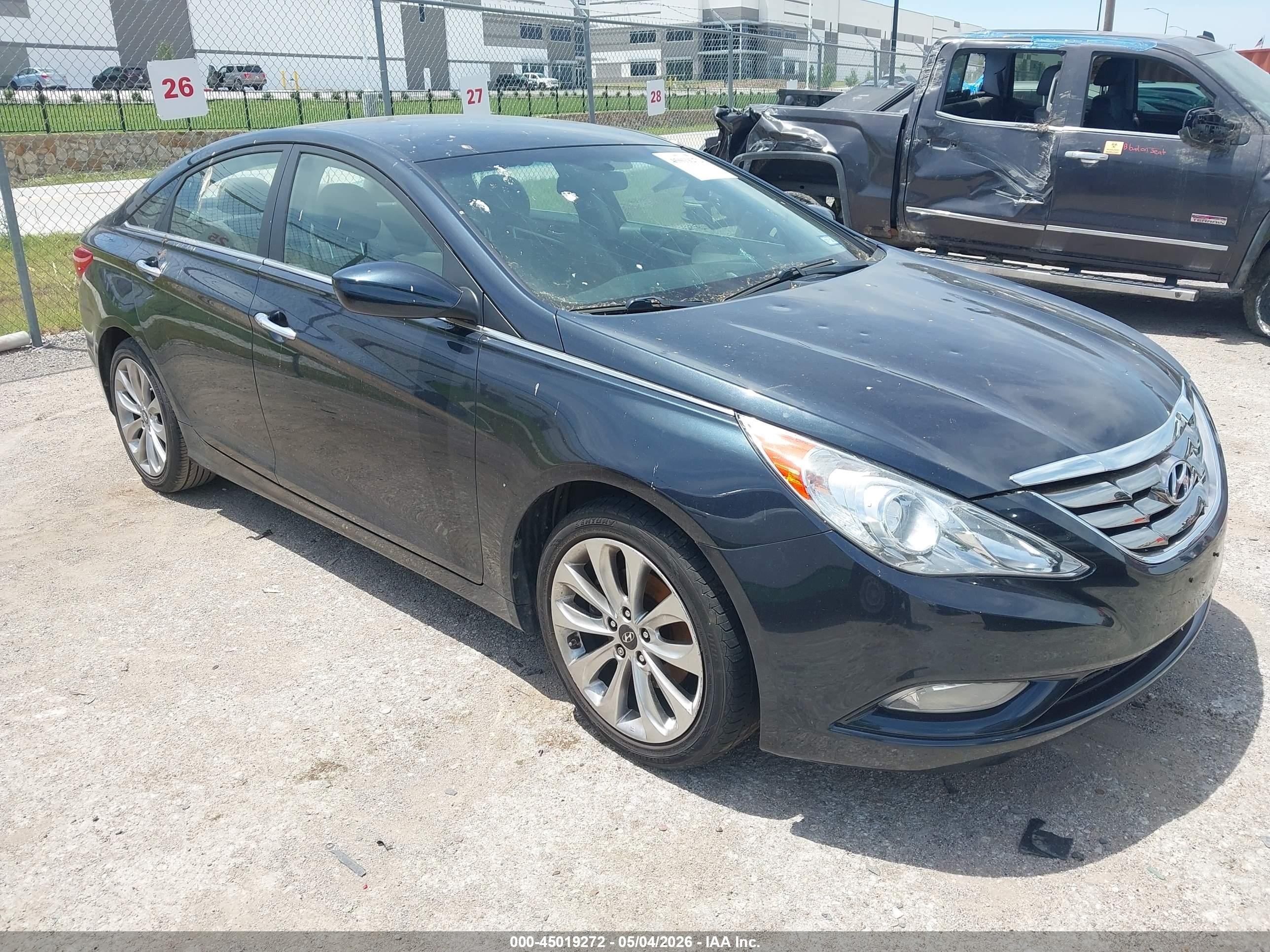 2011 Hyundai Sonata Se Blue vin: 5NPEC4AC7BH288277