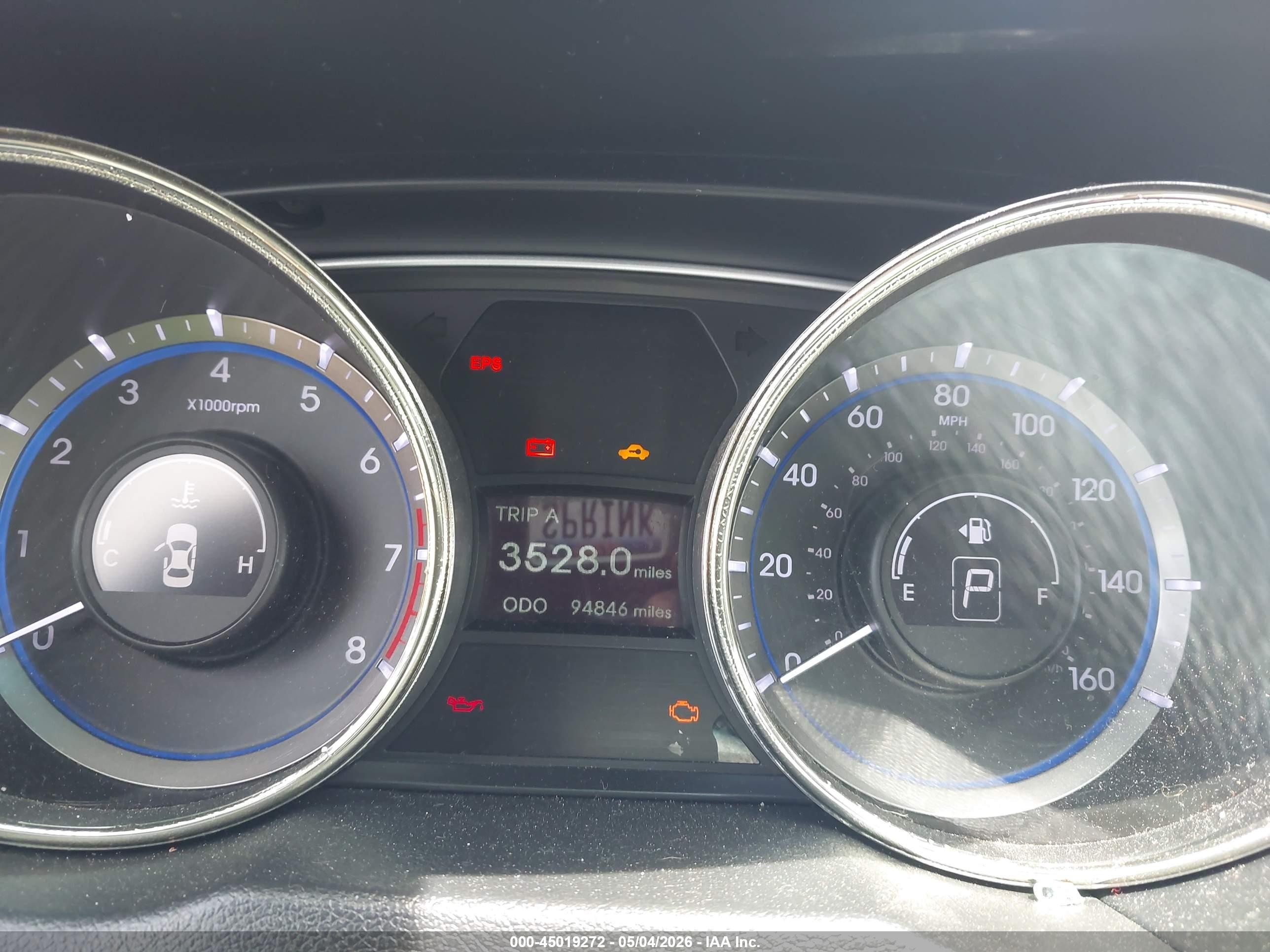 2011 Hyundai Sonata Se Blue vin: 5NPEC4AC7BH288277